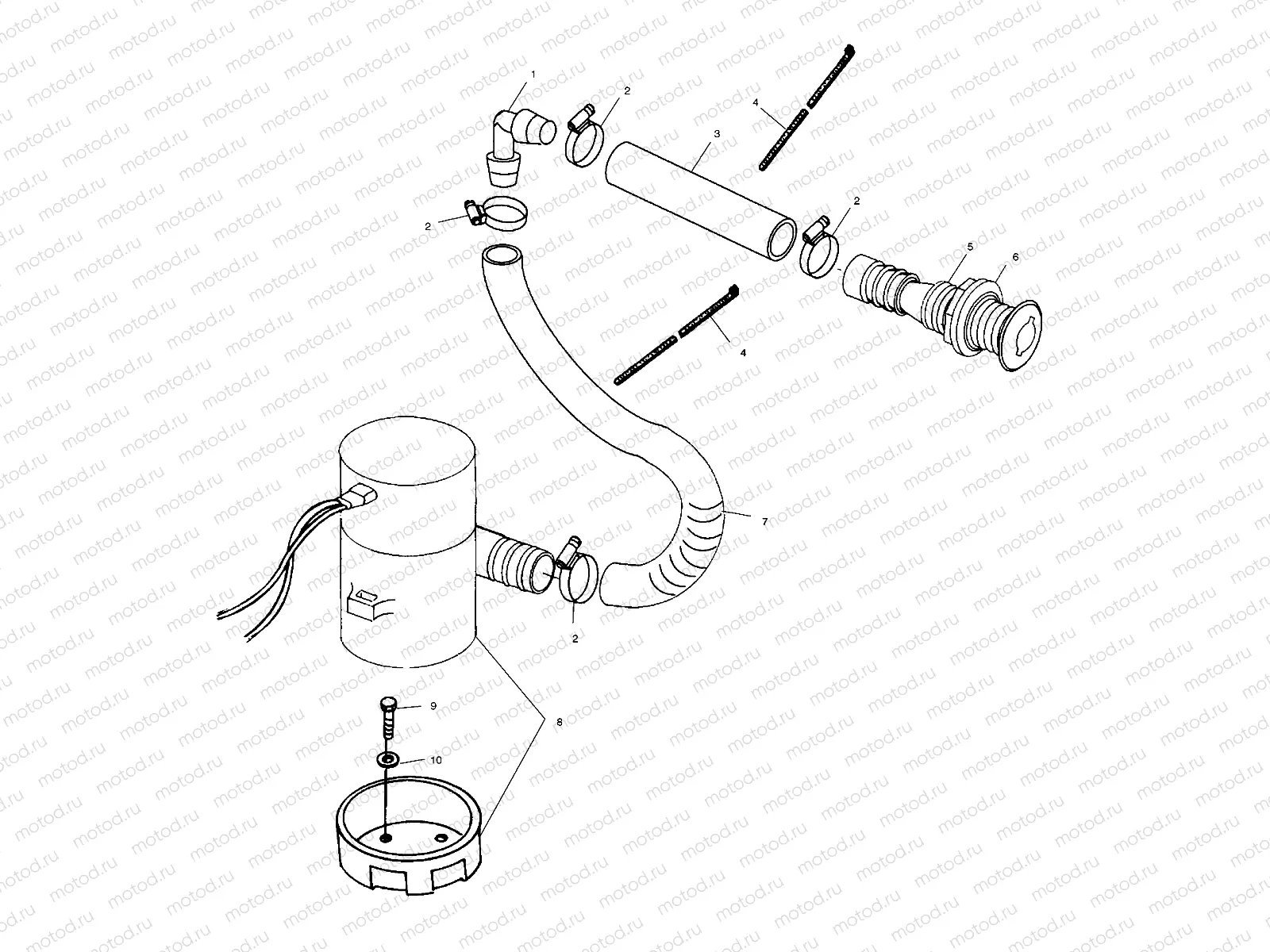 BILGE PUMP - W005197D (4955815581B013) | BILGE PUMP - W005197D (4955815581B013)