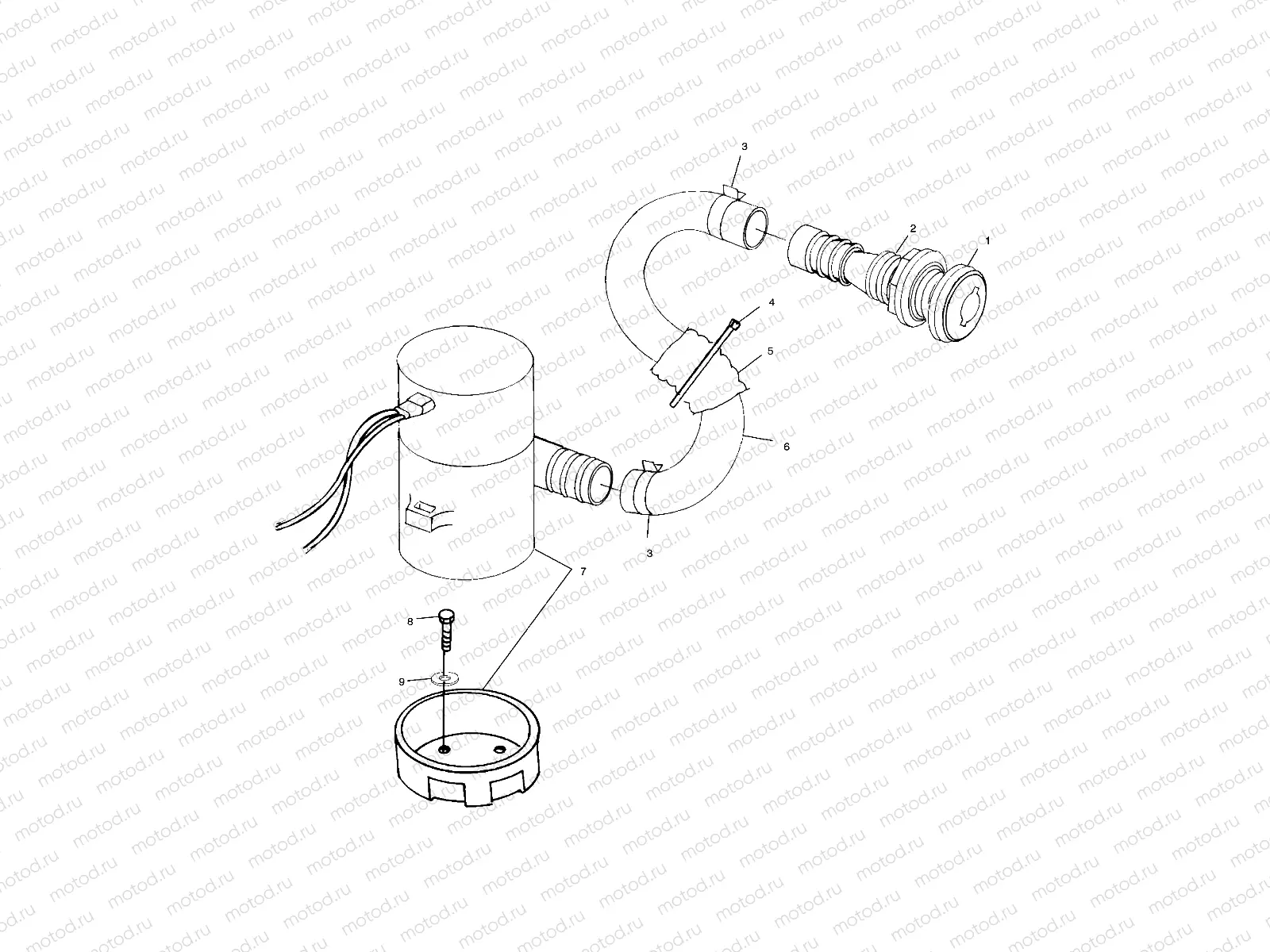 BILGE PUMP - W015099D (4964866486B010) | BILGE PUMP - W015099D (4964866486B010)
