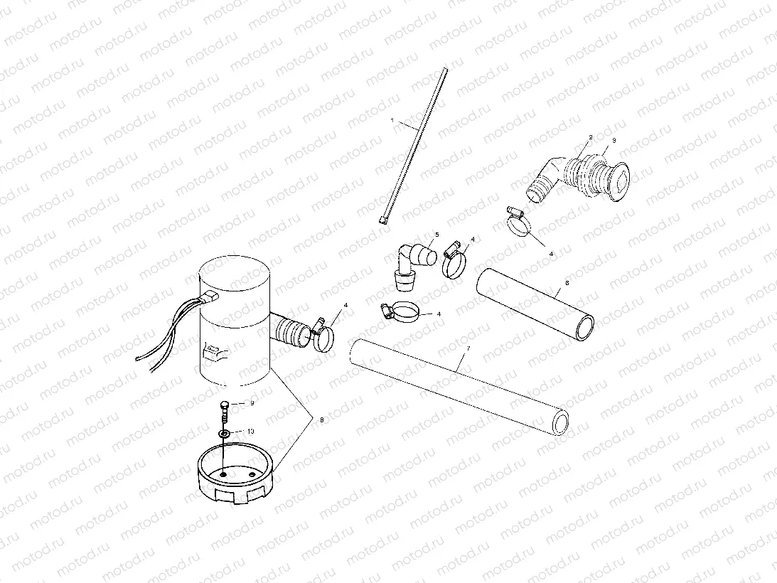 BILGE PUMP - W015198D (4964846484B010) | BILGE PUMP - W015198D (4964846484B010)
