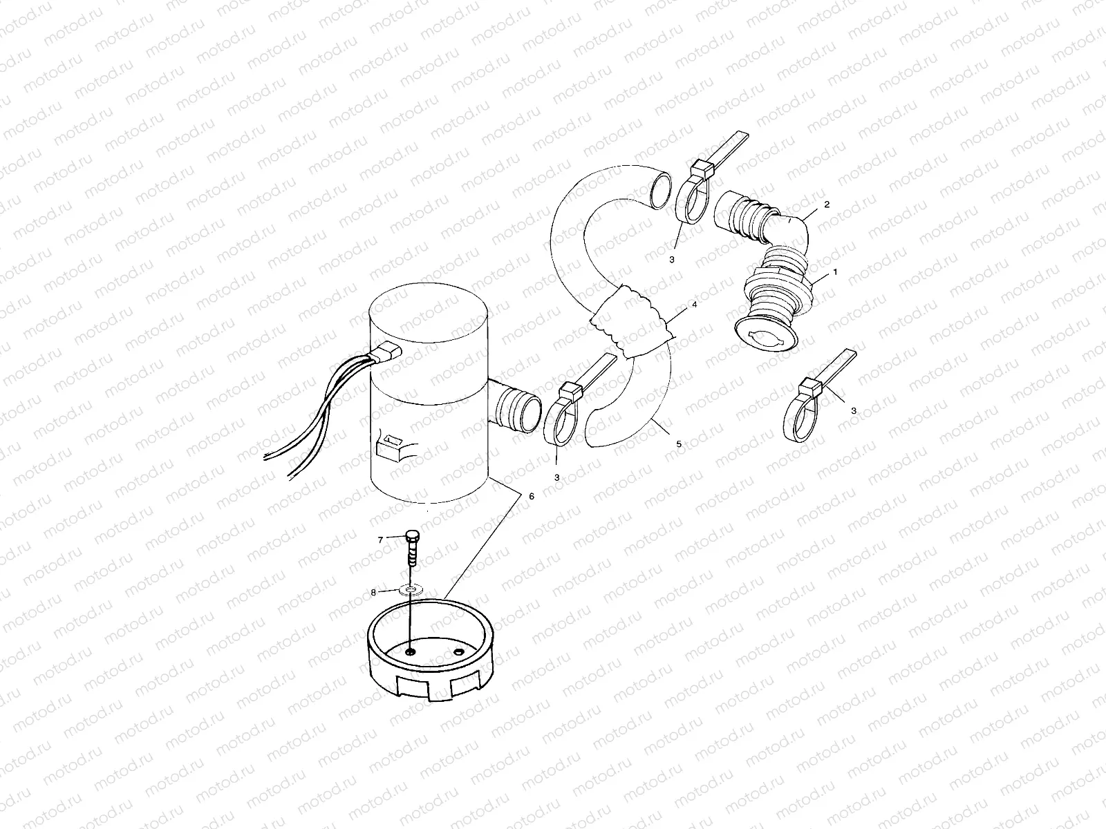 BILGE PUMP - W025098D/W025098C/W025098I (4971447144B09) | BILGE PUMP - W025098D/W025098C/W025098I (4971447144B09)