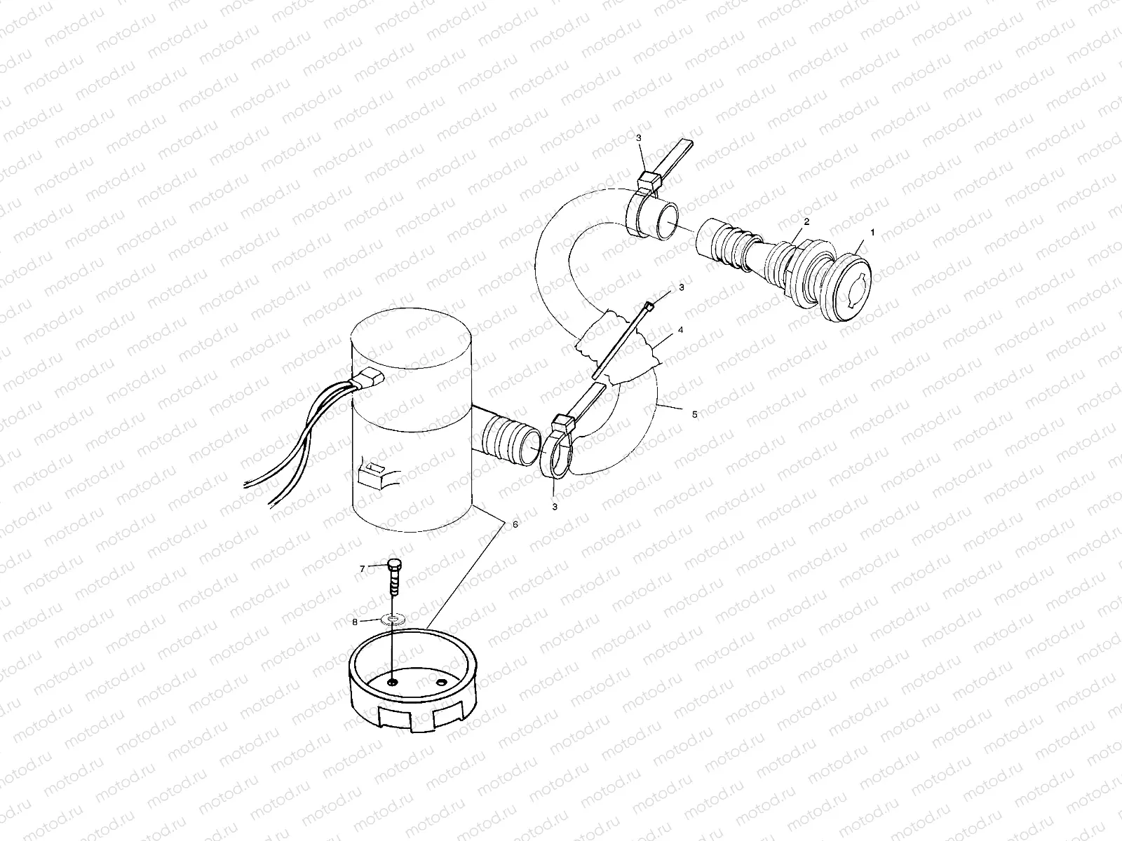 BILGE PUMP - W025099D/W025099I (4971417141B10) | BILGE PUMP - W025099D/W025099I (4971417141B10)