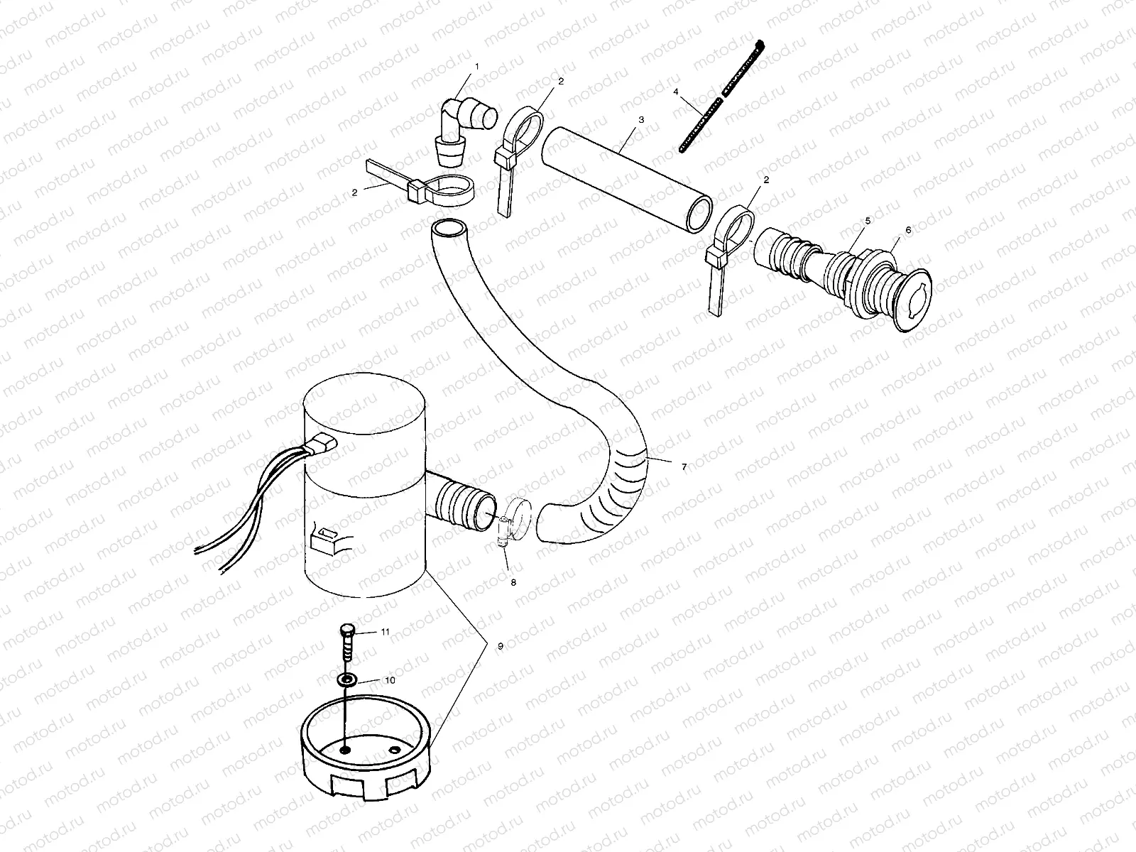 BILGE PUMP - W035297DA/W035297IA (4980978097B08) | BILGE PUMP - W035297DA/W035297IA (4980978097B08)