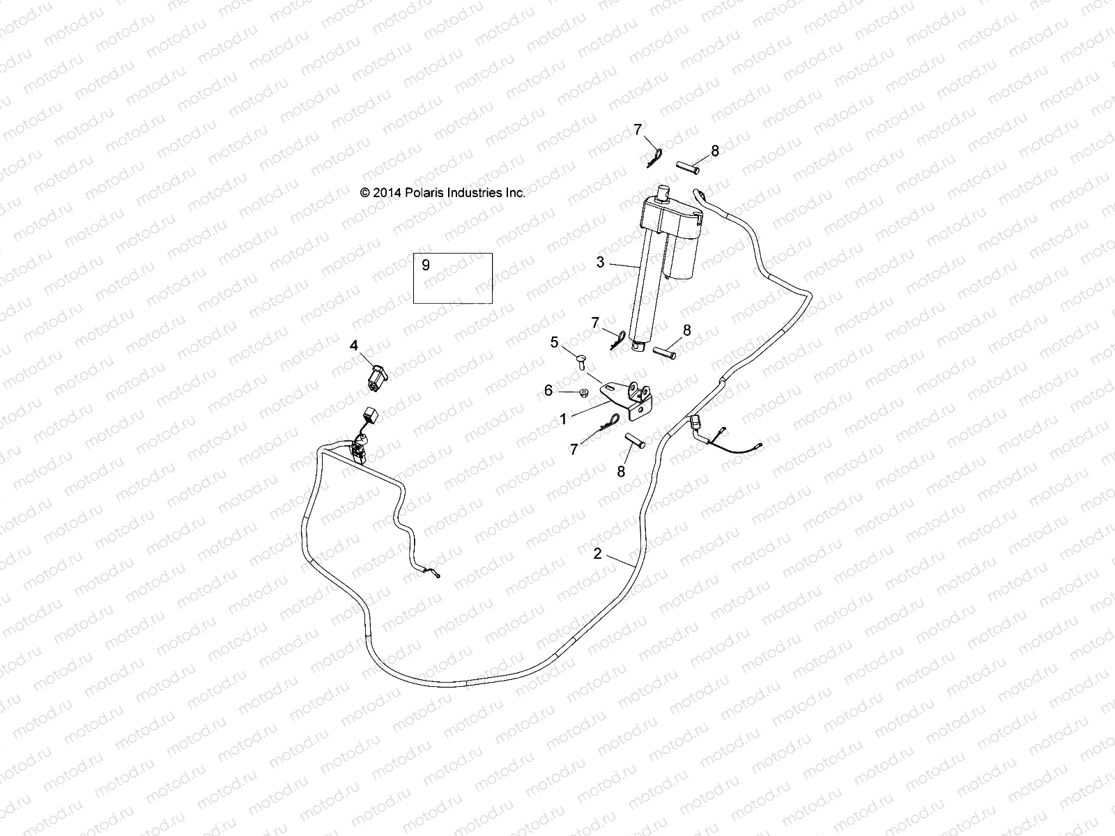 BODY | BODY, ACTUATOR, DUMP, ELECTRIC - L15U2NAGFA/MA (49LEVACTUATOR15M)