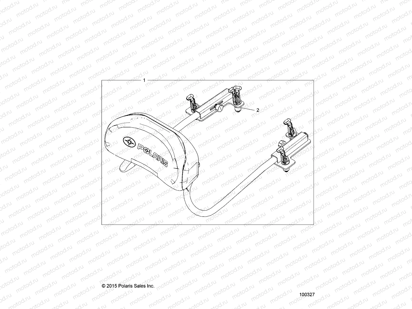 BODY | BODY, BACKREST - A16SDS57C2 (100327)