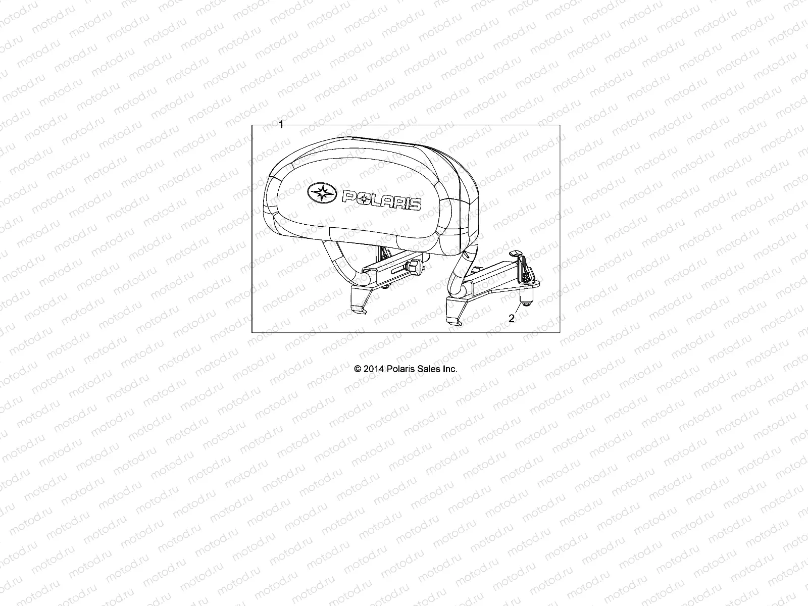 BODY | BODY, BACKREST - A16SET57C1/C7/SES57C1/C2/SBT57C1