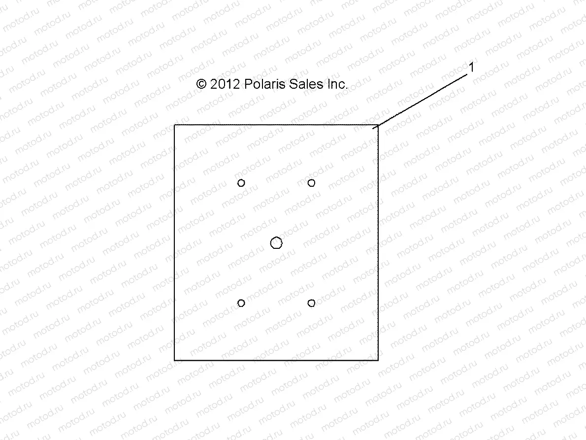 BODY | BODY, BATTERY TRAY MAT, REAR - e6 (49GEMBODY11BTRAY6)
