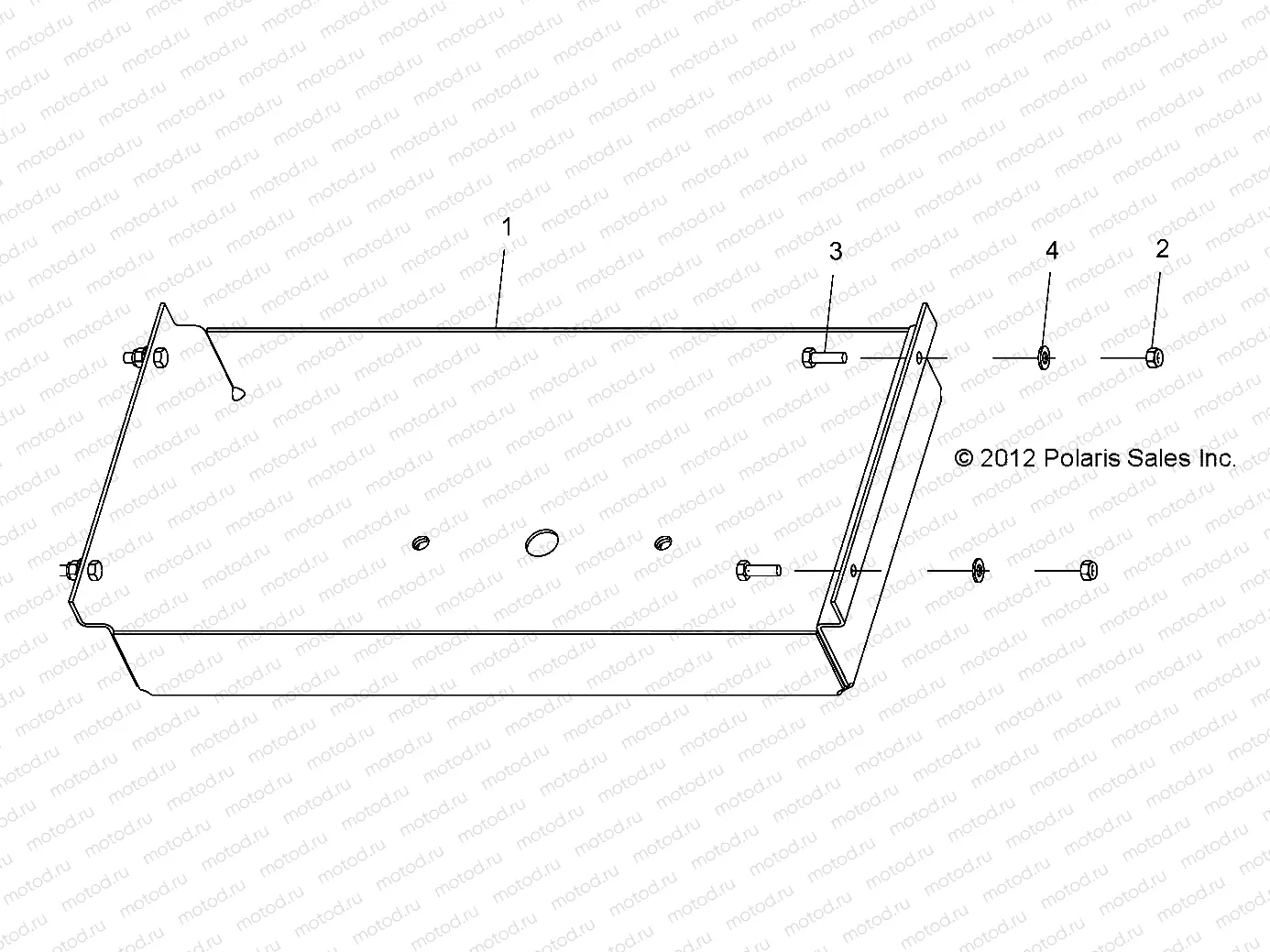 BODY | BODY, BATTERY TRAY MID - L12G6A (49GEMBODY11BTRAYE6)