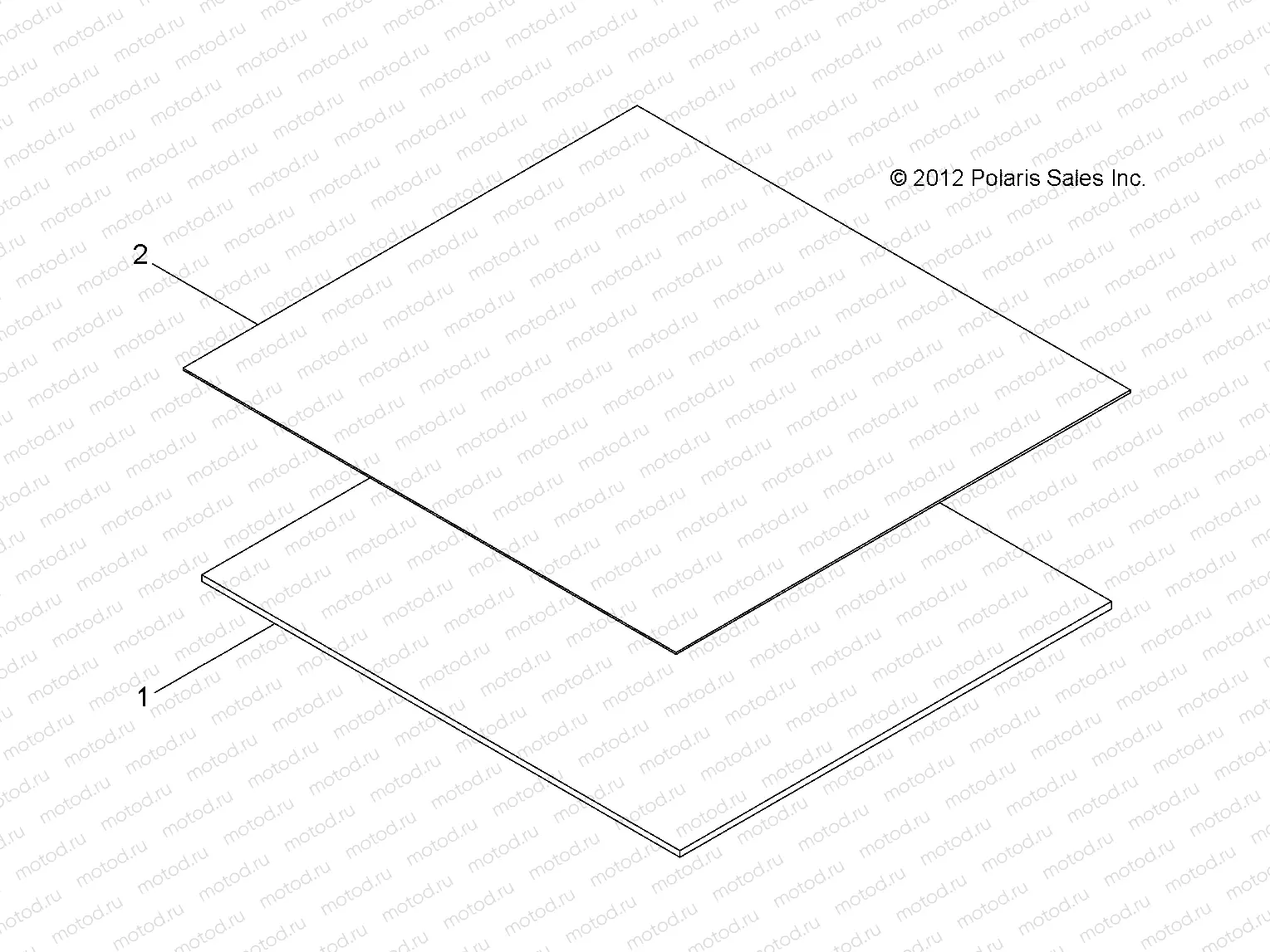 BODY | BODY, BATTERY TRAY REAR MID - e2/e4/eS (49GEMBODY11BTRAYE4)