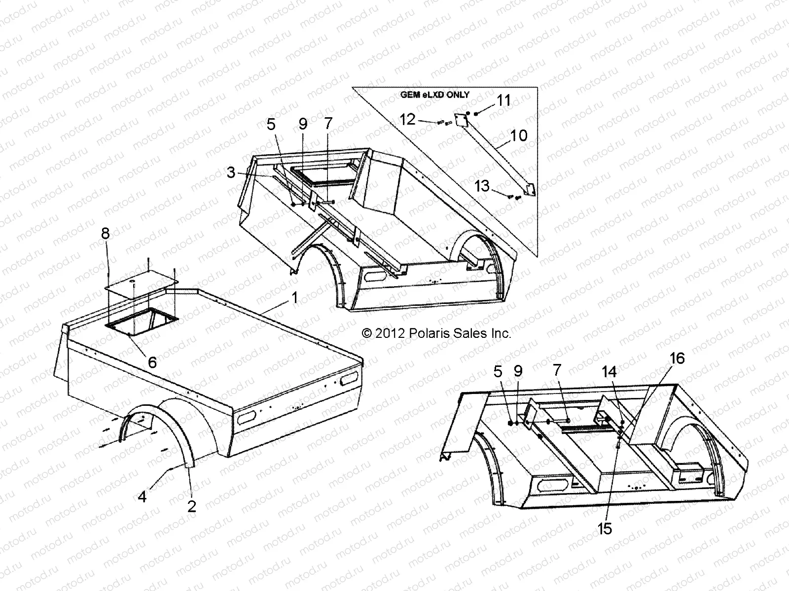 BODY | BODY, BED - L15G4S/L15G2S/L15G2L/L15G2D (49GEMBODY13BED)