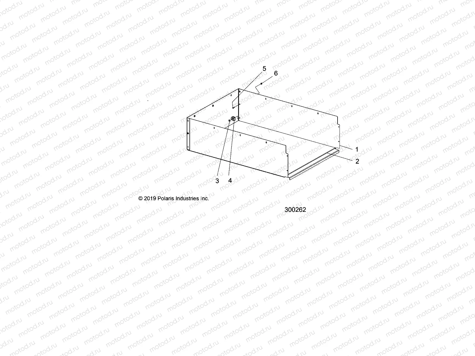 BODY | BODY, BED, RECESSED, OPEN - L22G2DEALA (300262)