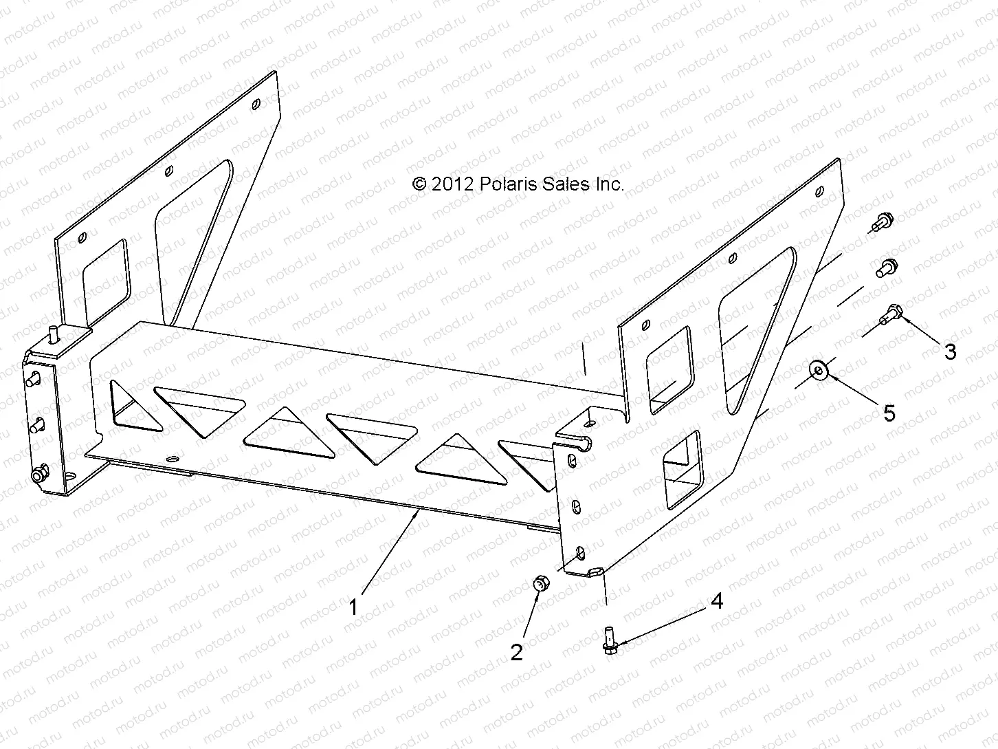 BODY | BODY, BED/JOUNCE BUMPER MOUNT - L12G6S (49GEMBODY11BEDJOUNCE)