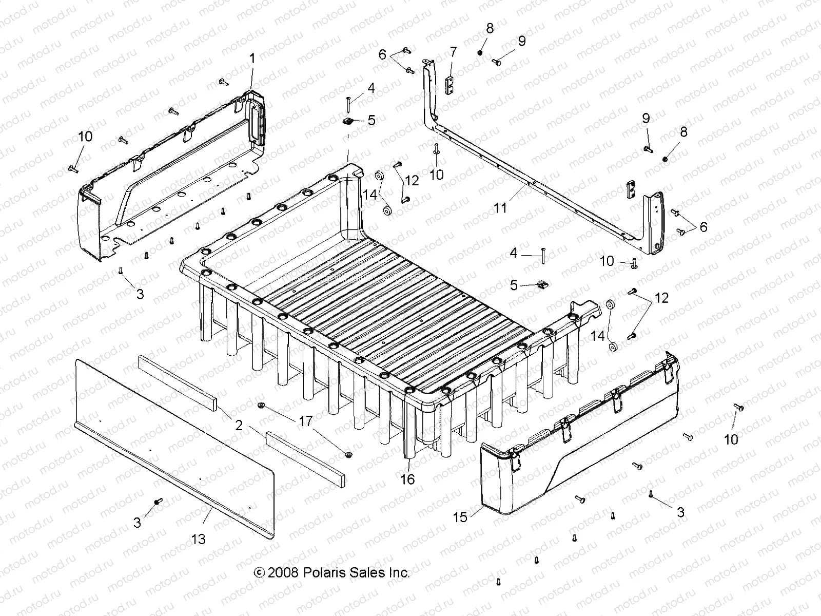 BODY | BODY, BOX ASM. - R09WH68AC/AG/AH/AL/AR/AZ (49RGRBOX097006X6)