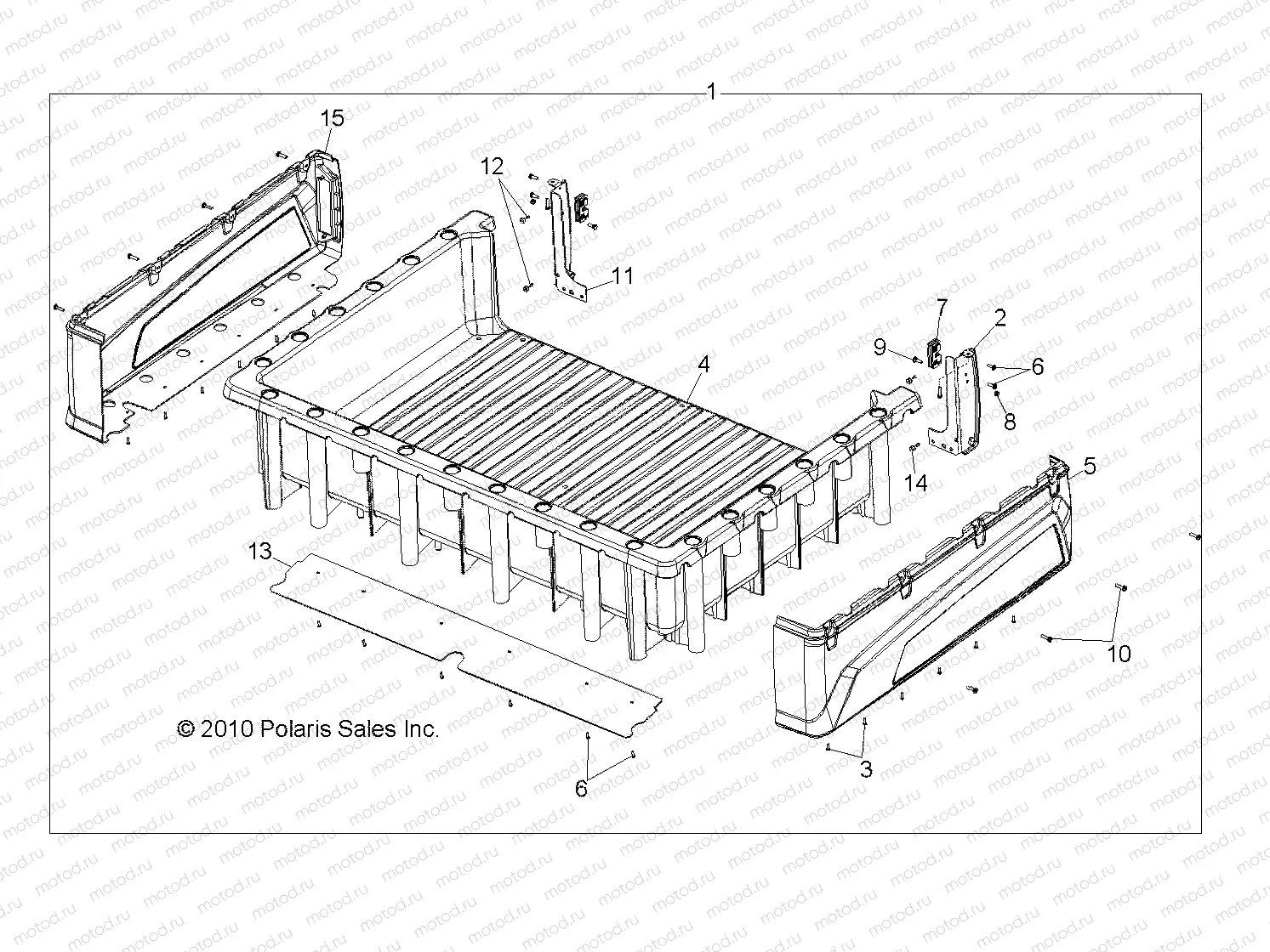 BODY | BODY, BOX ASM. - R11TH76/TY76 ALL OPTIONS (49RGRBOX11800)