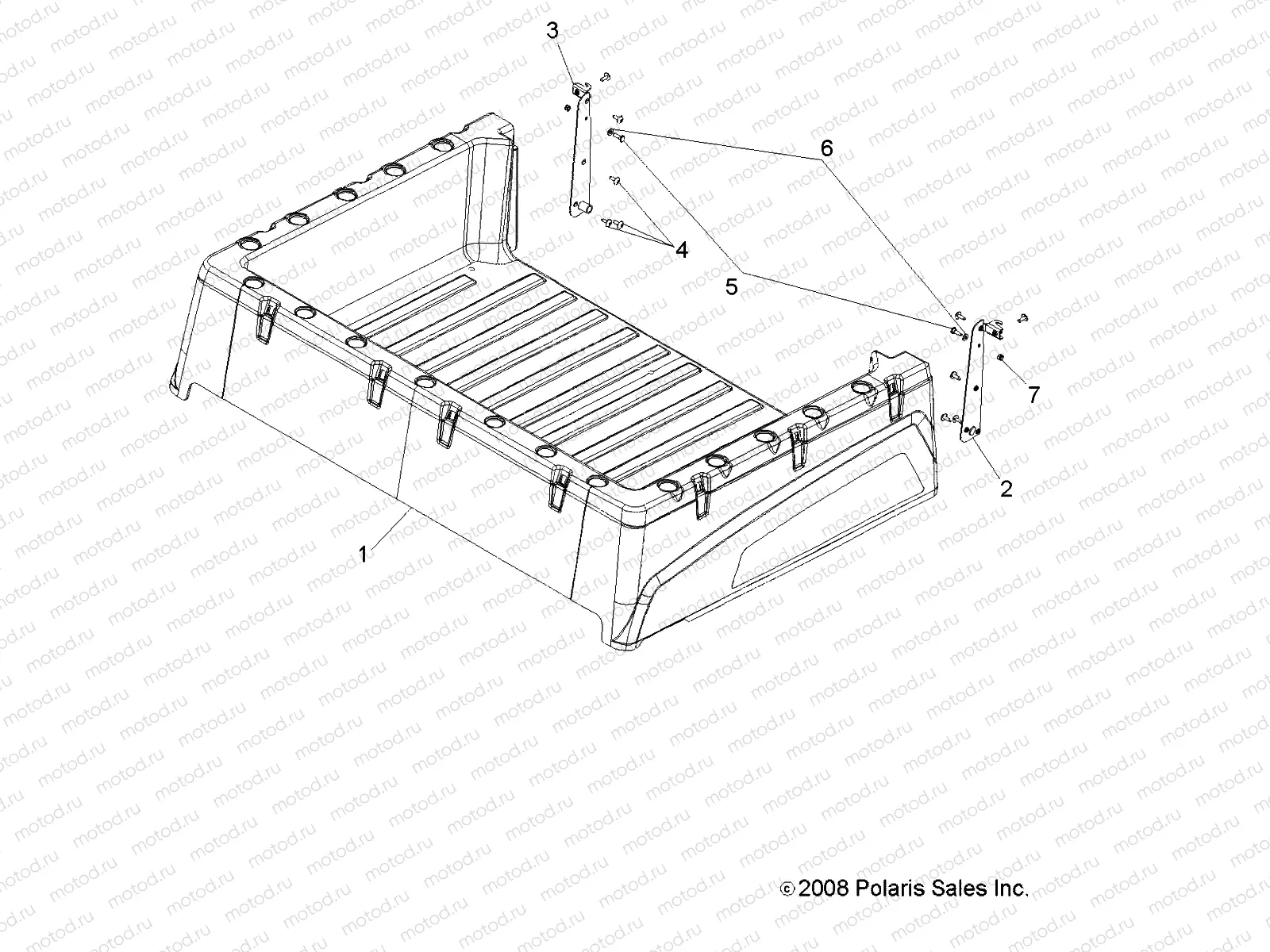 BODY | BODY, BOX ASM. - R13RH45AG (49RGRBOX10)