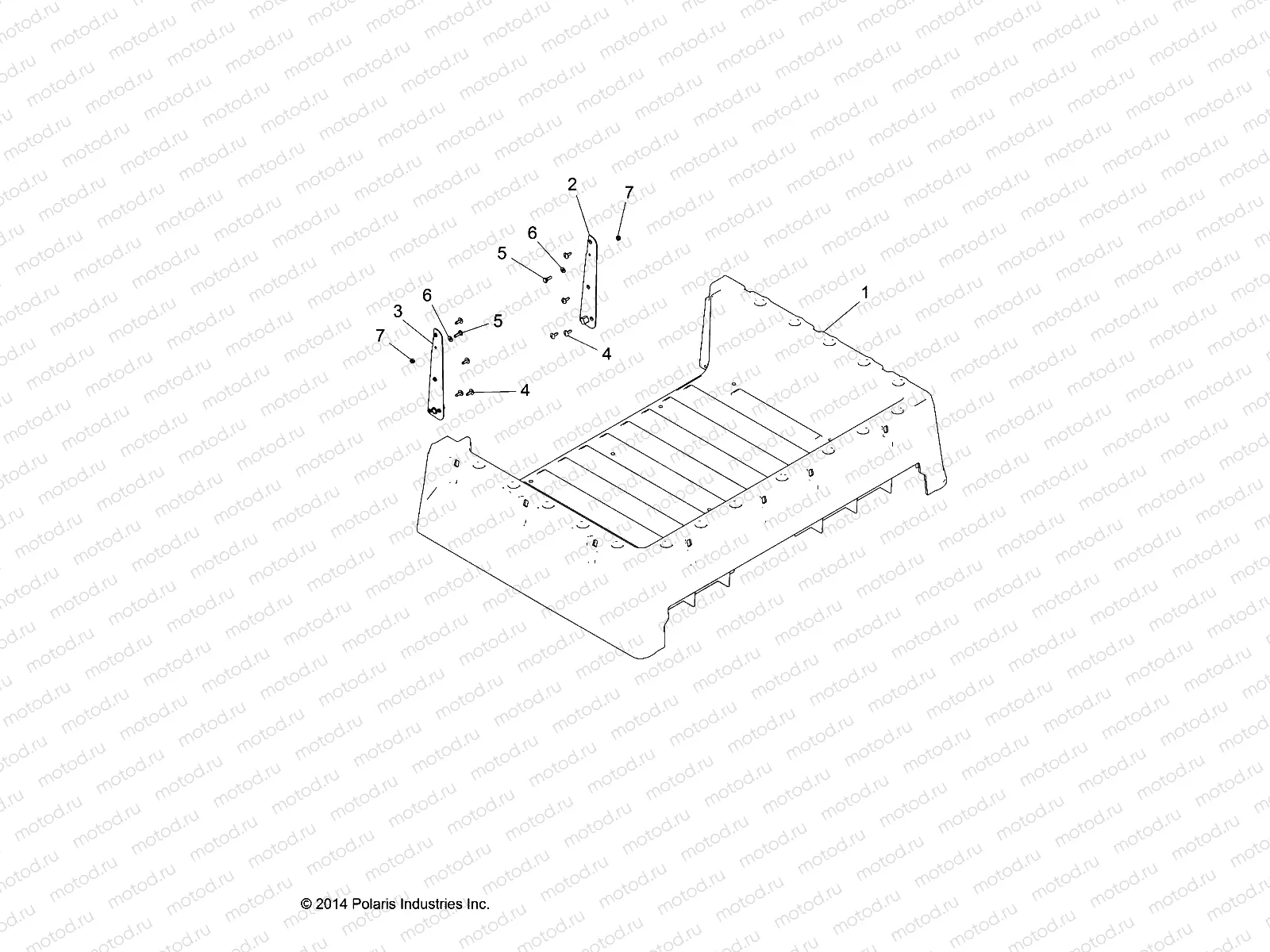 BODY | BODY, BOX ASM. - R20M4A57L1 (49RGRBOX15570MC)