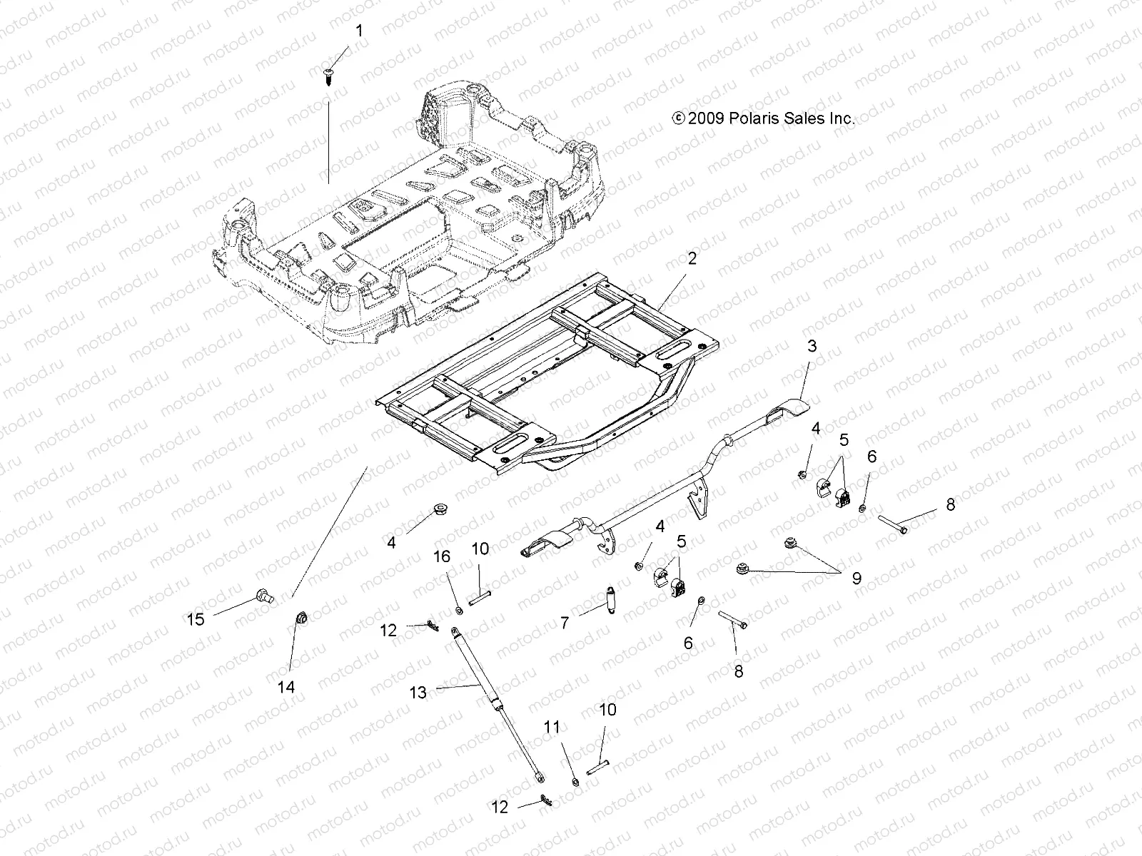 BODY | BODY, BOX FRAME and LATCH - A10TN55AL/AX (49ATVBOX10SPX2550)