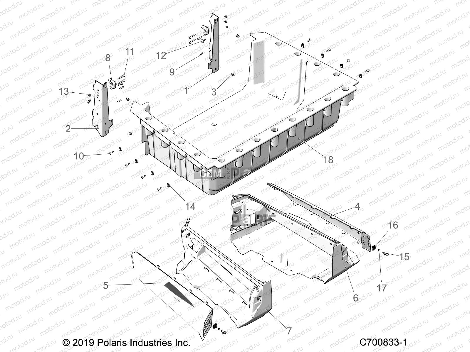 BODY | BODY, BOX - G23GXE99A/99B (C700833-1)
