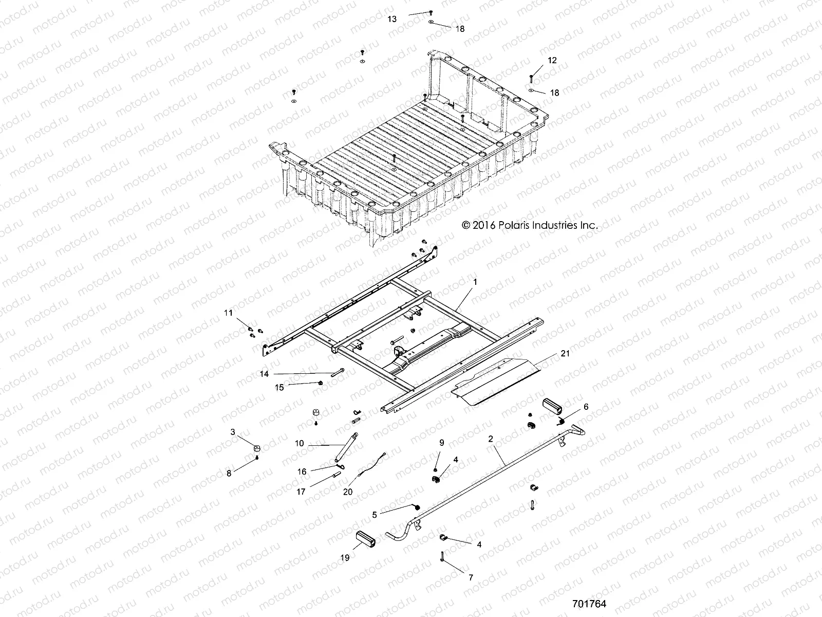 BODY | BODY, BOX MOUNTING and LATCH - R18RVU99AS (701764)