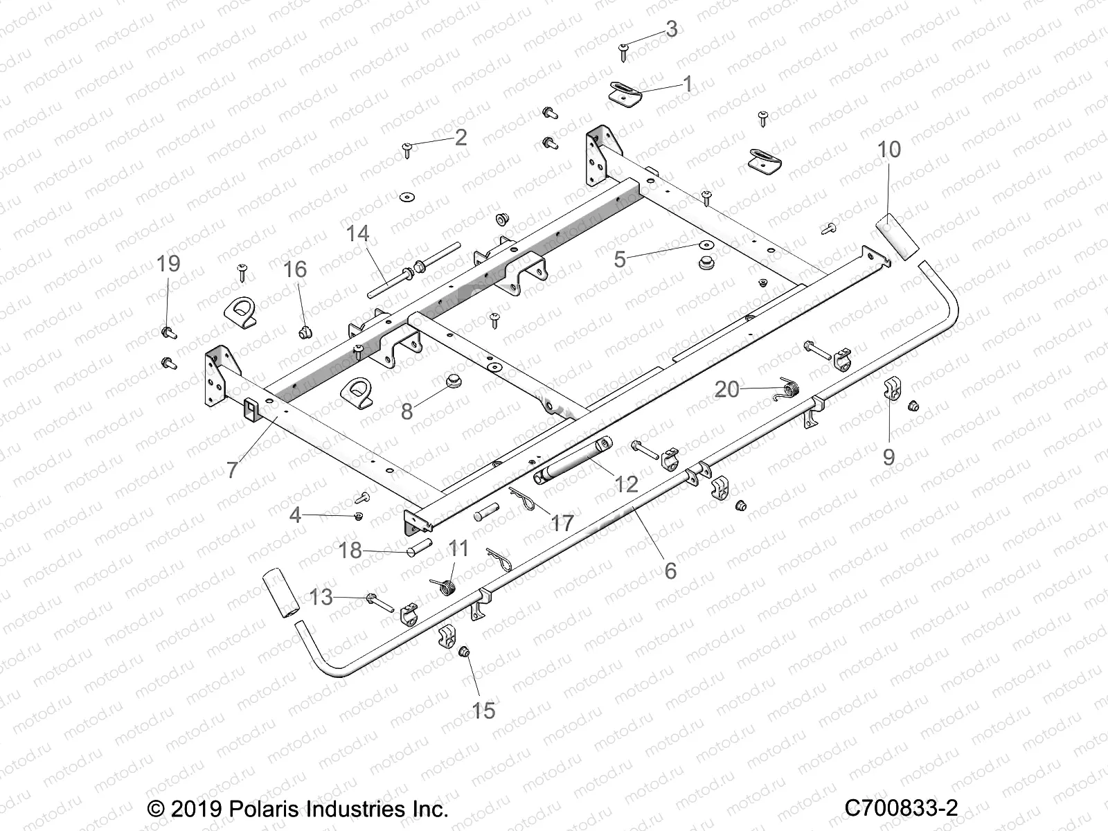 BODY | BODY, BOX, MOUNTING - G23GXP99A/99B (C700833-2)