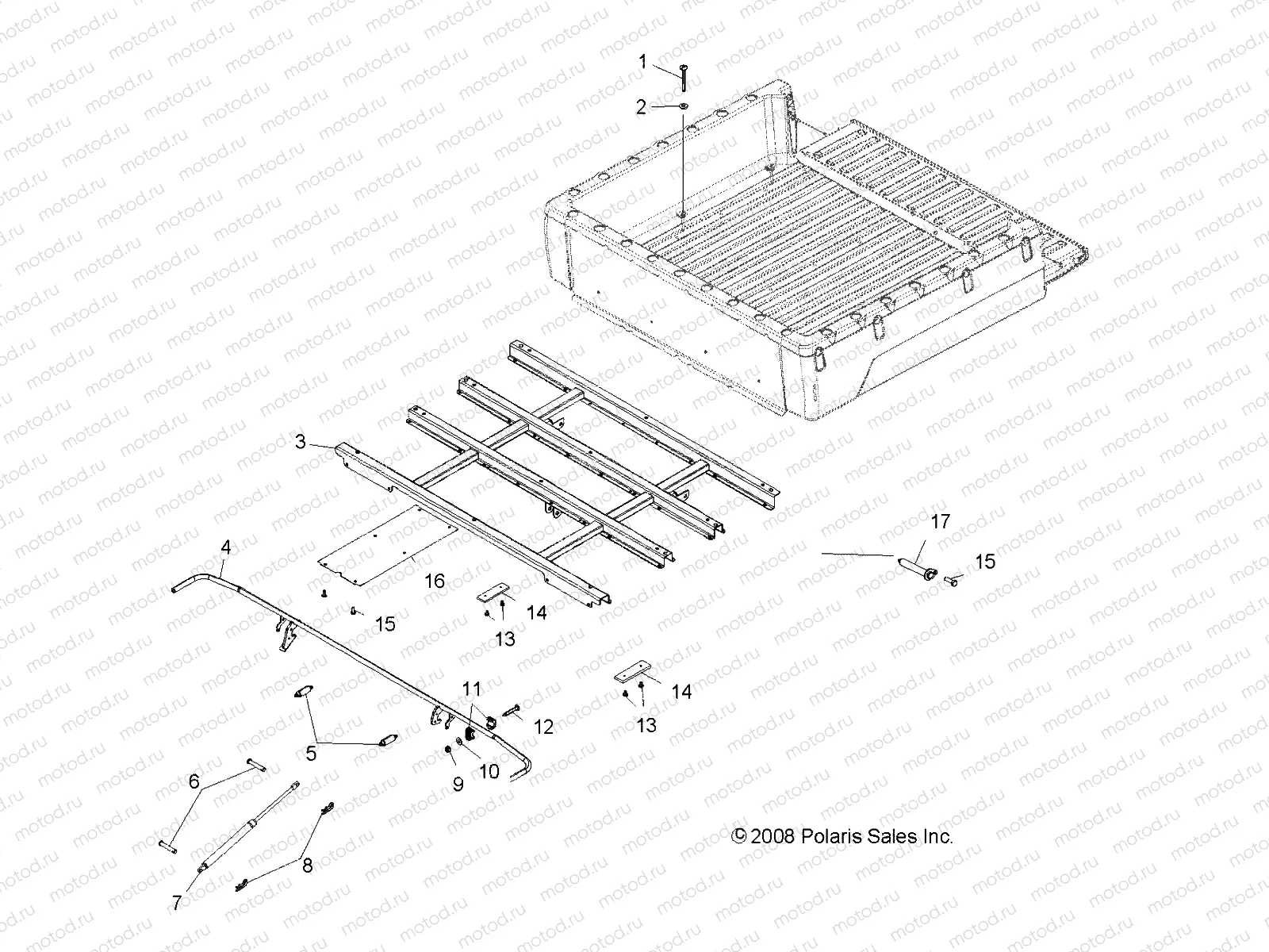 BODY | BODY, BOX MOUNTING - R09WH68AC/AG/AH/AL/AR/AZ (49RGRBOXMOUNTING09CREW)