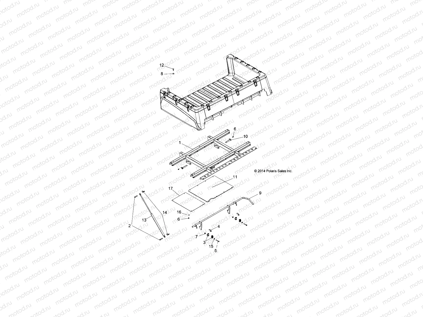 BODY | BODY, BOX MOUNTING - R15RMA32FA (49RGRBOXMOUNTING15325)