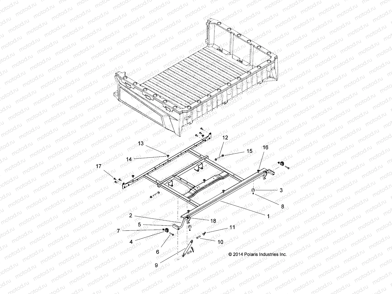 BODY | BODY, BOX MOUNTING - R15RTAD1FA (49RGRBOXMOUNTING151KDSL)