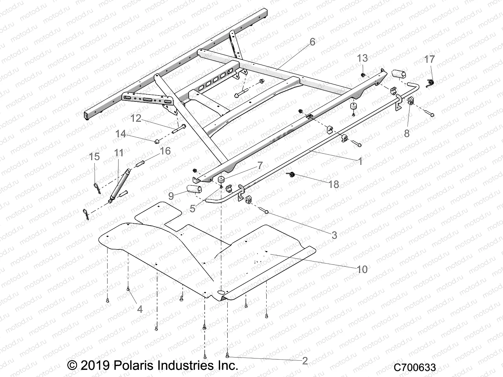 BODY | BODY, BOX, MOUNTING - R20RSF99AV/BV (C700633)