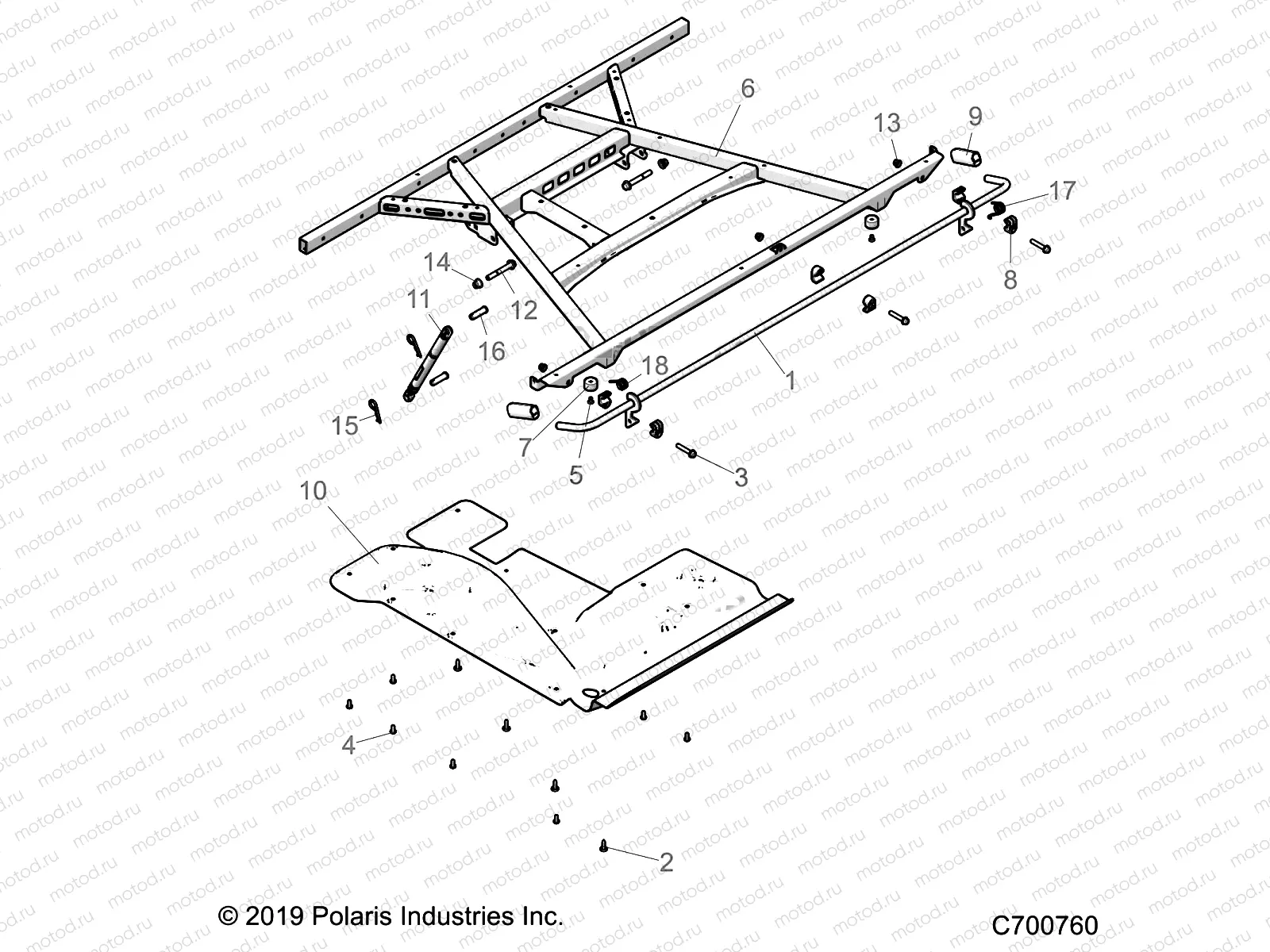 BODY | BODY, BOX, MOUNTING - R20T6U99AM (C700760)