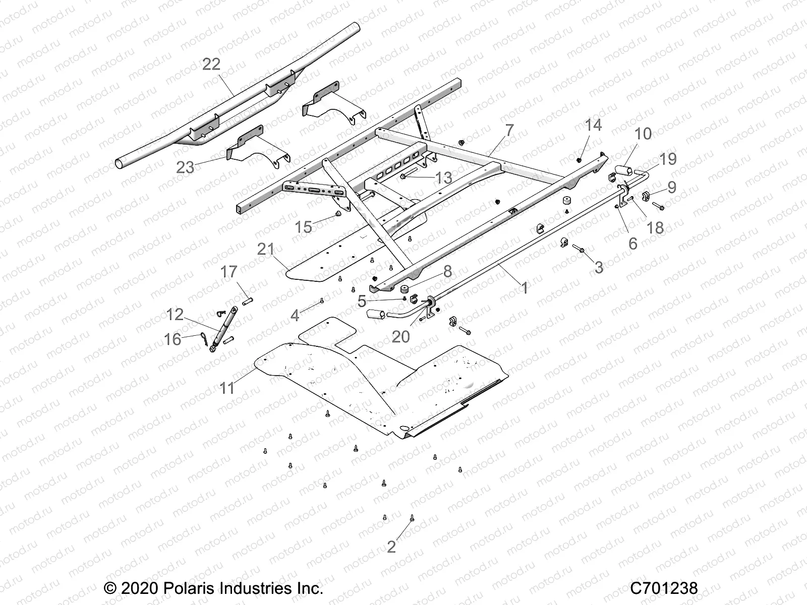 BODY | BODY, BOX, MOUNTING - R21RRB99AZ/BZ (C701238)
