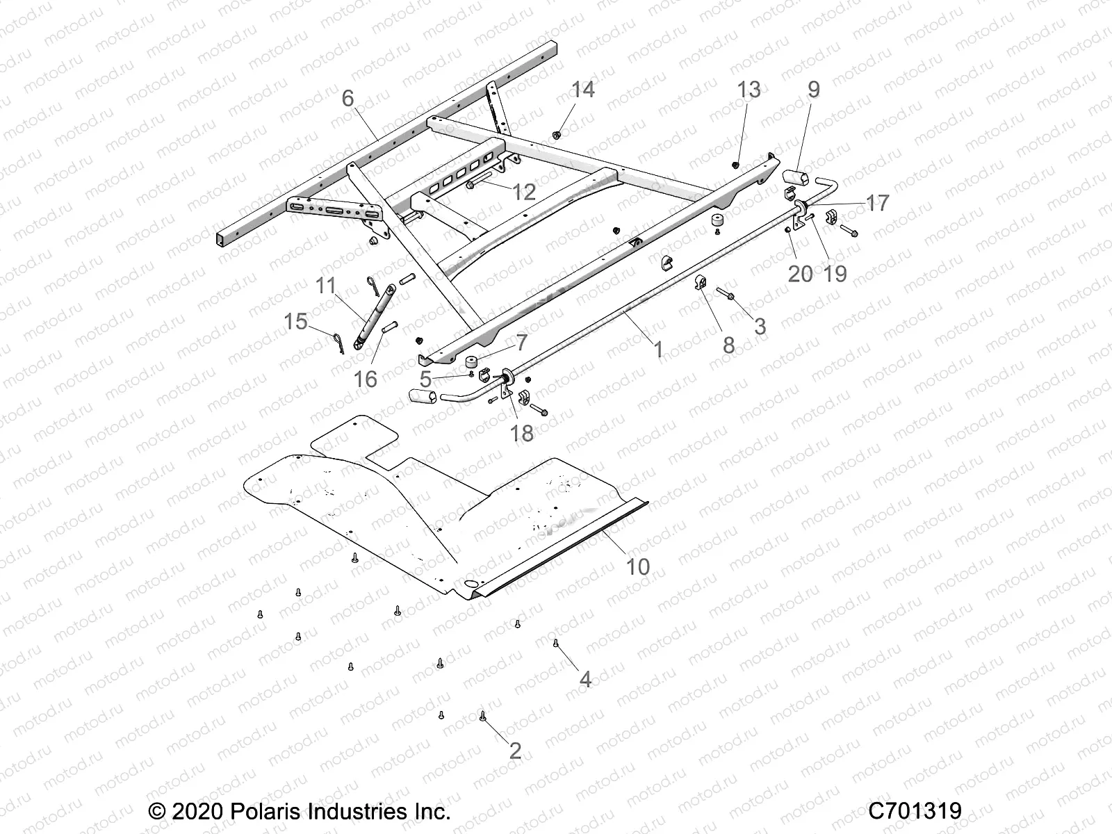 BODY | BODY, BOX, MOUNTING - R21RRE99DP (C701319)
