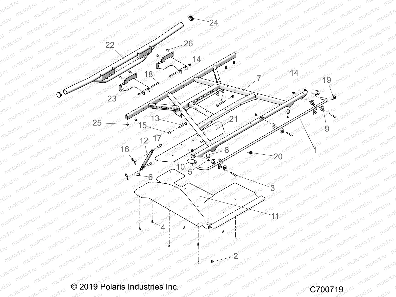 BODY | BODY, BOX, MOUNTING - R21RRM99AG (C700719)