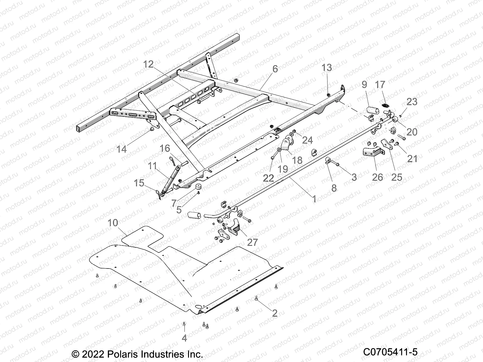 BODY | BODY, BOX, MOUNTING - R22RRE99DP (C0705411-5)