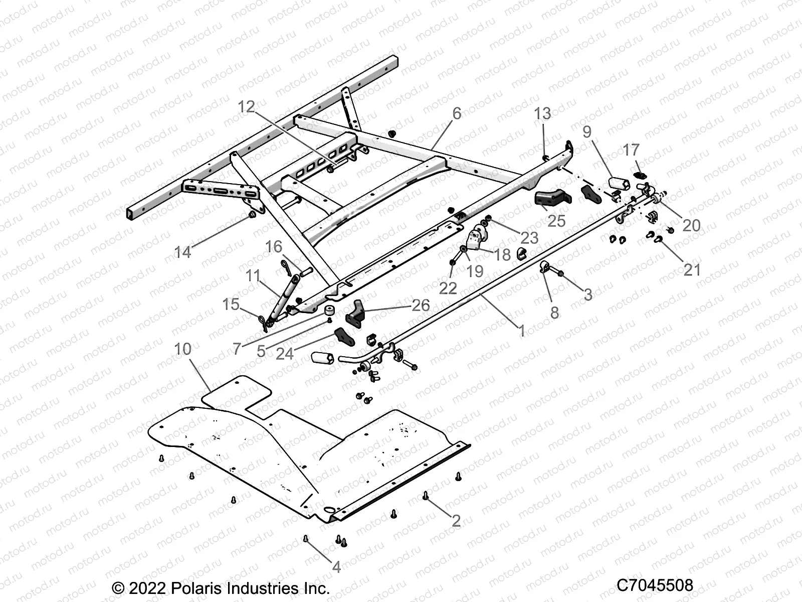BODY | BODY, BOX, MOUNTING - R22RRED4JA (C7045508)