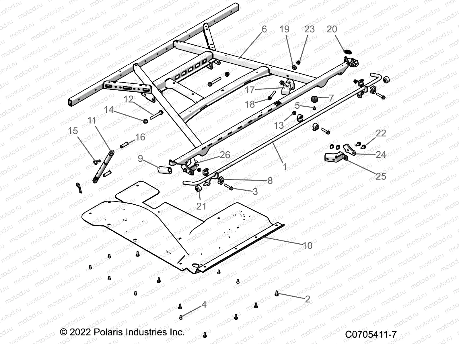 BODY | BODY, BOX, MOUNTING - R22RRH99AG/BG (C0705411-7)