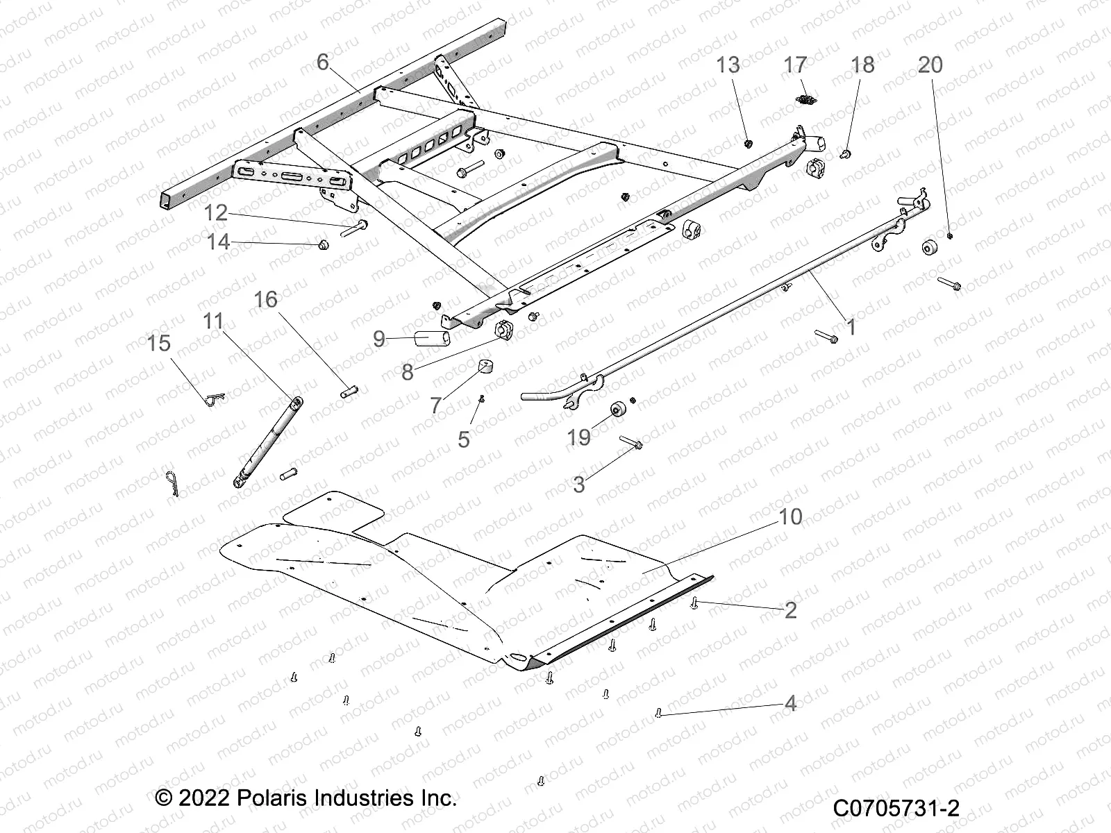BODY | BODY, BOX, MOUNTING - R22TAE99A1/A7/B1 (C0705731-1)
