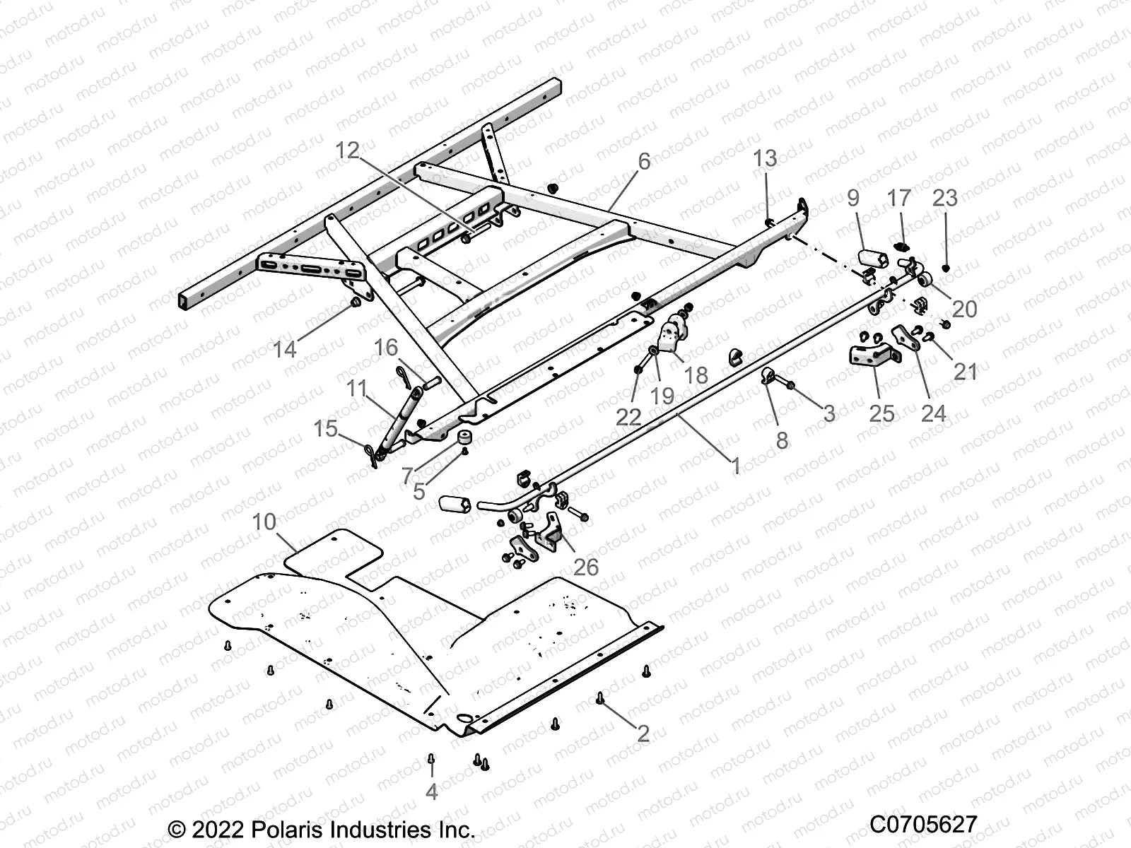 BODY | BODY, BOX, MOUNTING - R22TAU99A9/AN (C0705627)