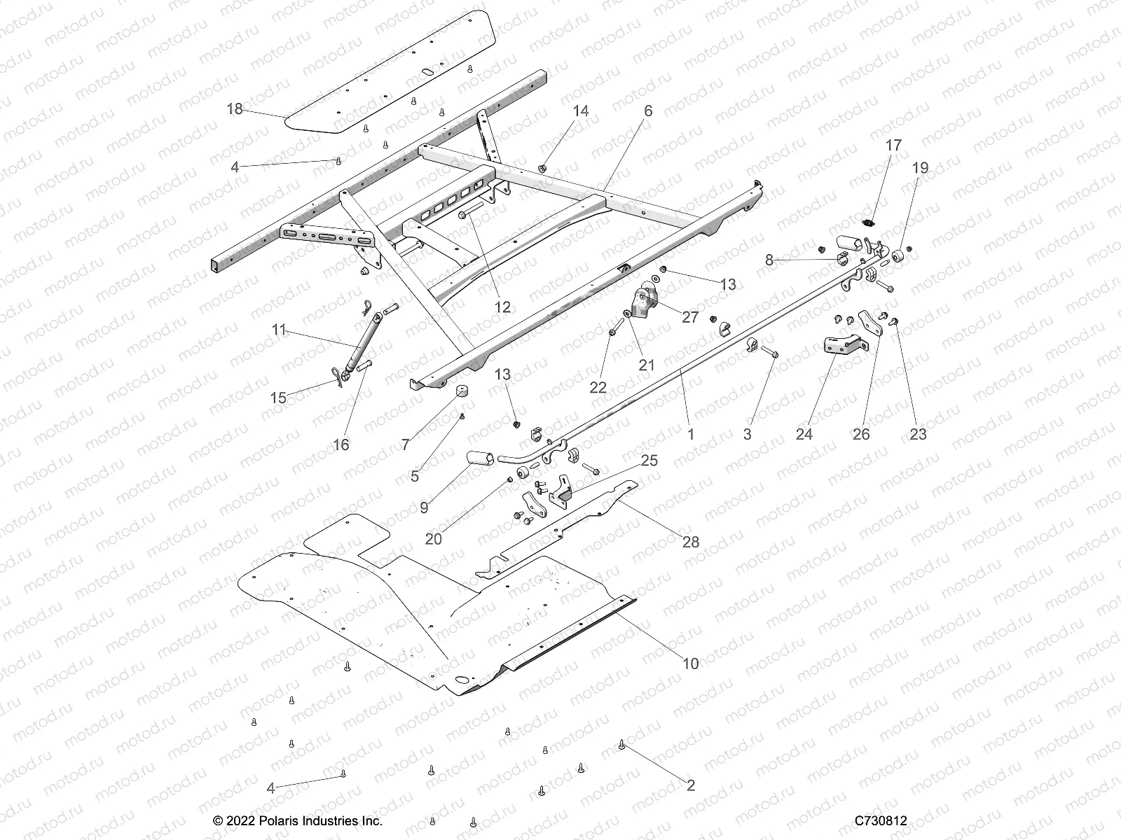BODY | BODY, BOX, MOUNTING - R23RSU99A9/AJ/AK/AX/B9/BJ/BK/BX (C730812)