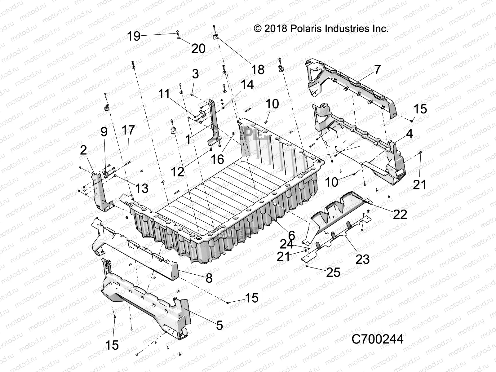 BODY | BODY, BOX - R19RRM99AL (C700244)