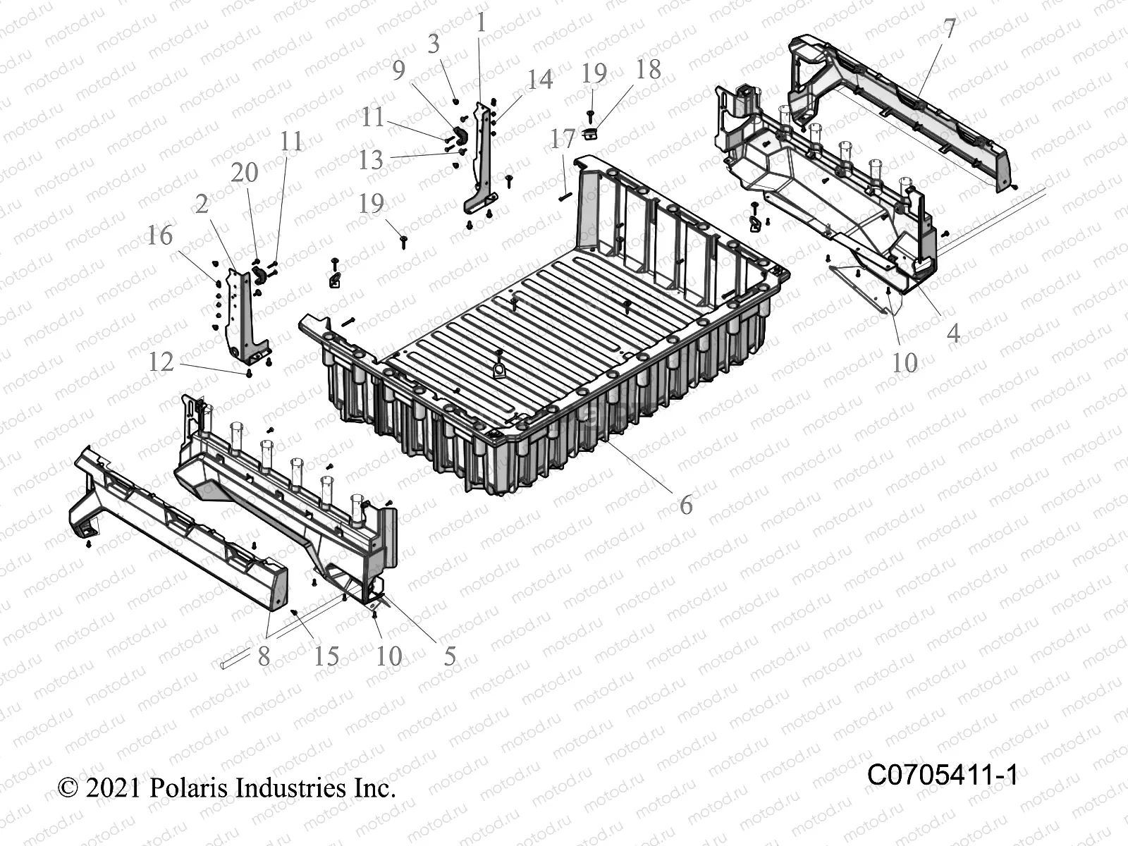 BODY | BODY, BOX - R22RRE99AC/AM/AS/A9/B9/BS/BM (C0705411-1)