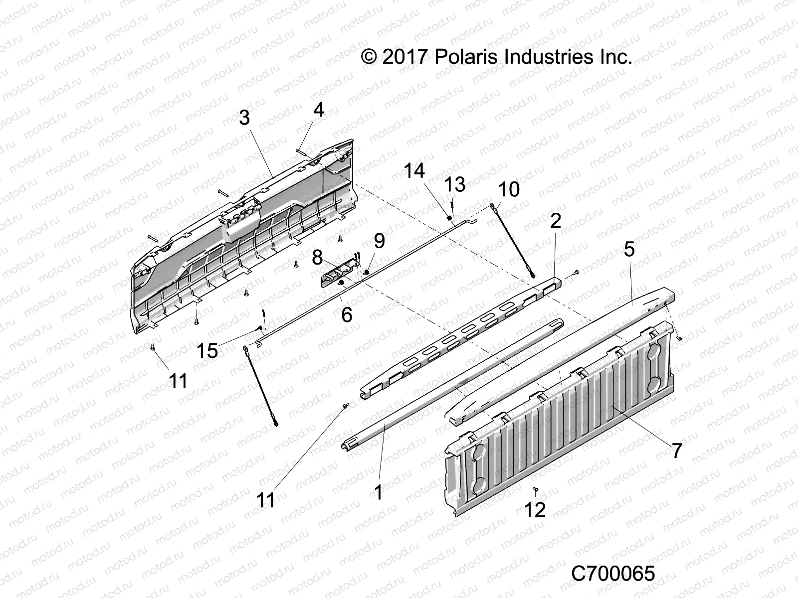 BODY | BODY, BOX, TAILGATE - R19RRK99A9/AD/AJ/AP/B9/BD/BJ/BP (C700065)