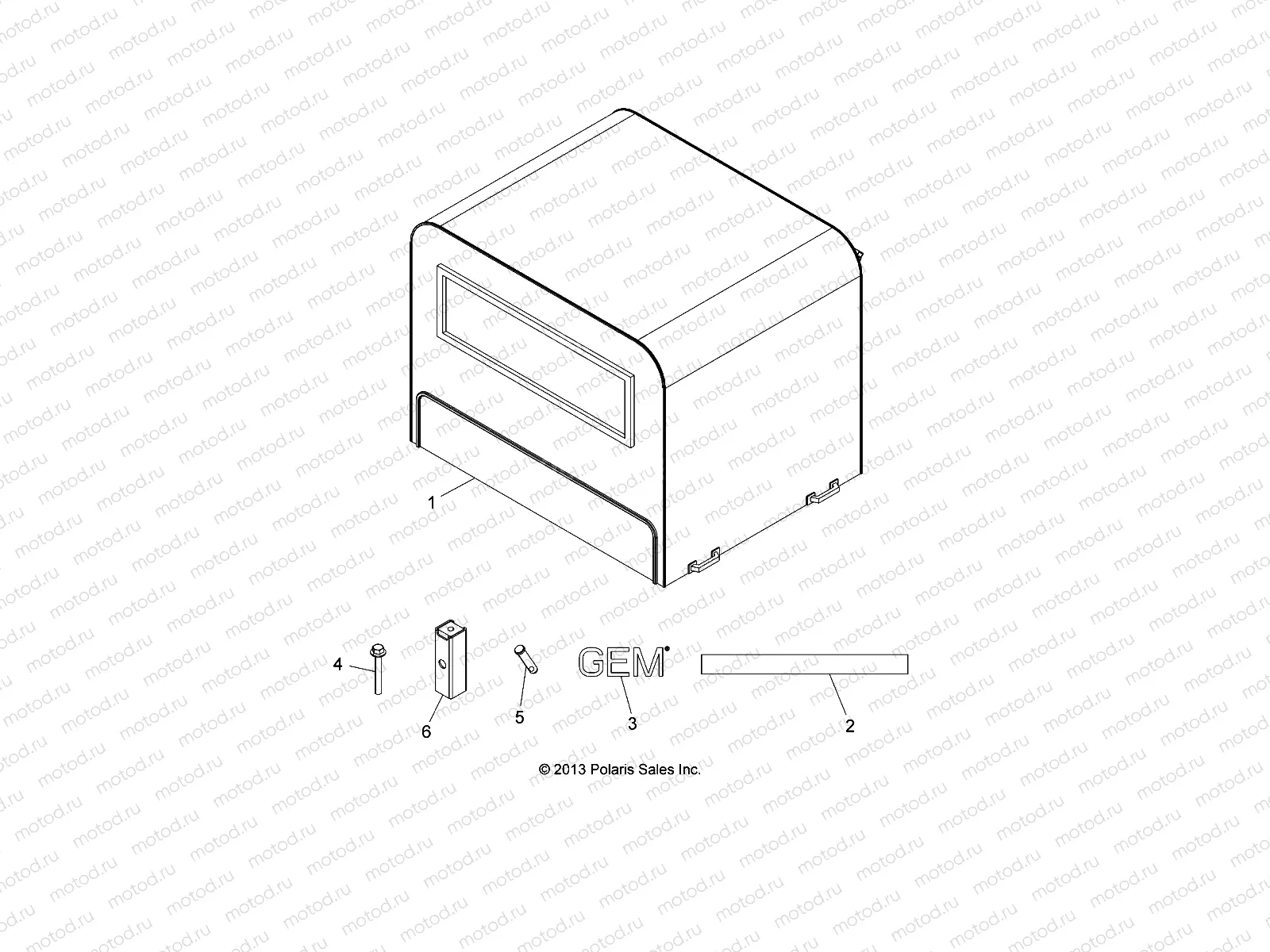BODY | BODY, BOX VAN - (49LEVBOX14EM)