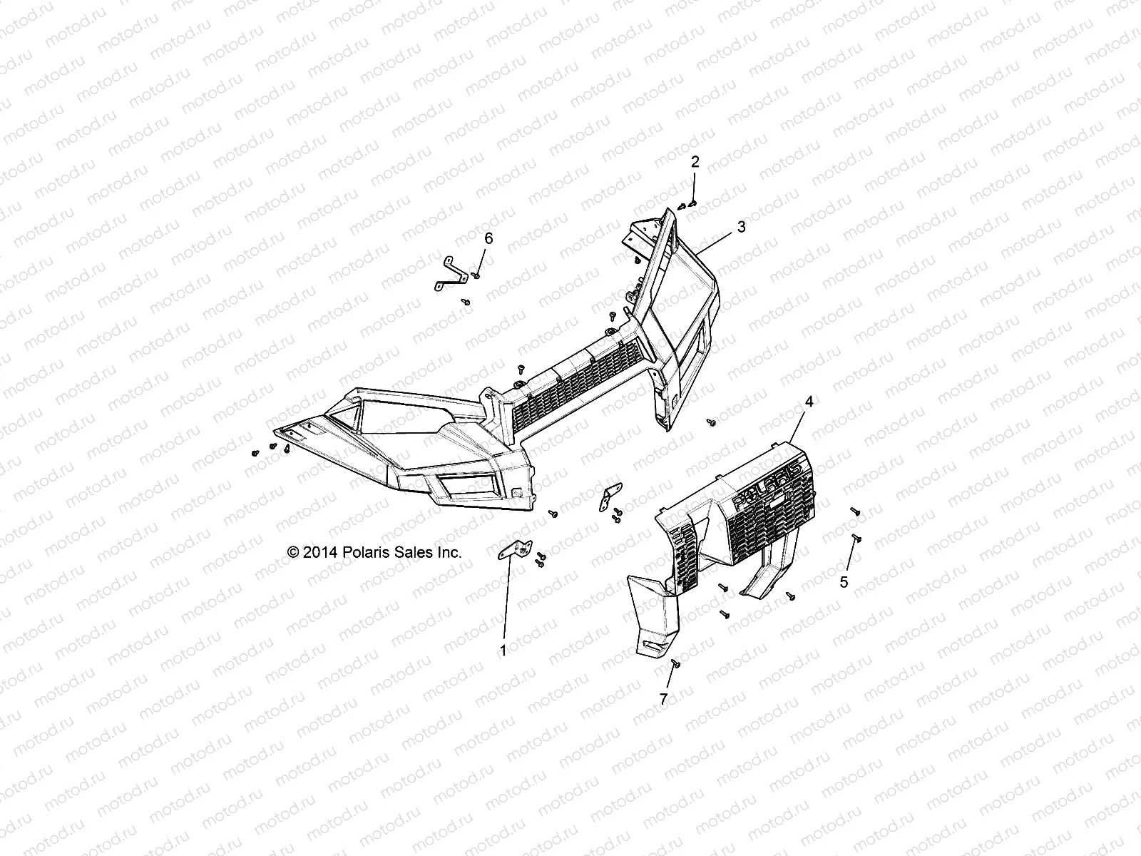 BODY | BODY, BUMPER - D151LPD1AJ/1M/2M (49BRUTUSBUMPER15LM)