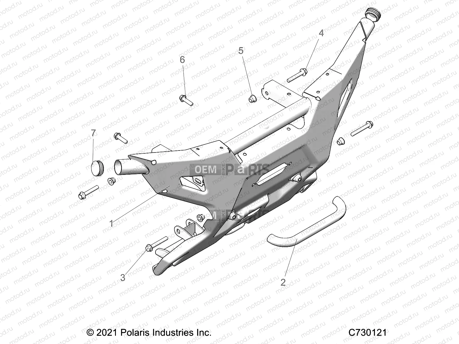 BODY | BODY, BUMPER - D22M4A57B4/G57B4 (C730121)