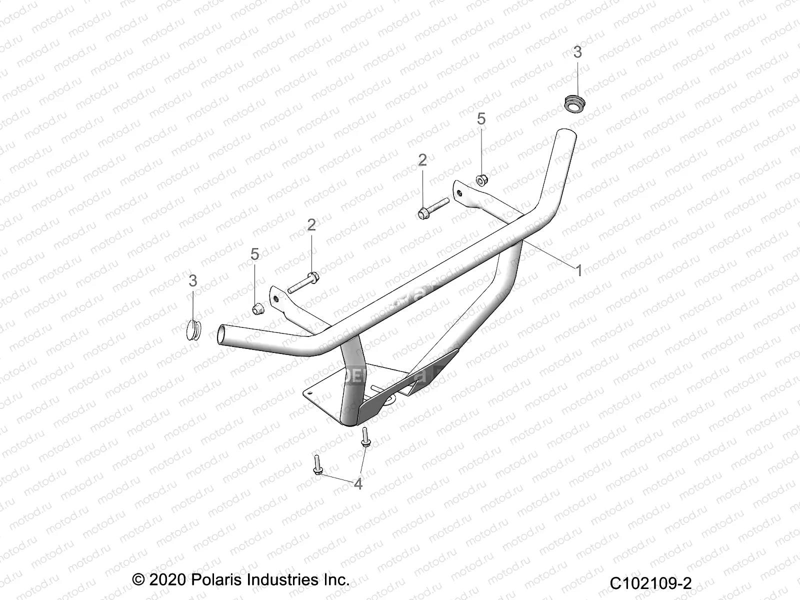 BODY | BODY, BUMPER, FRONT - A20HZB15A2/B2 (C102109-2)