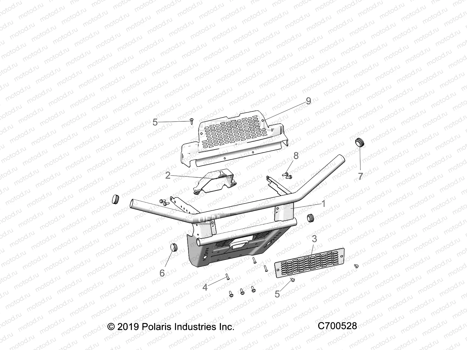 BODY | BODY, BUMPER - R20CCA57A1/A7 (700528)