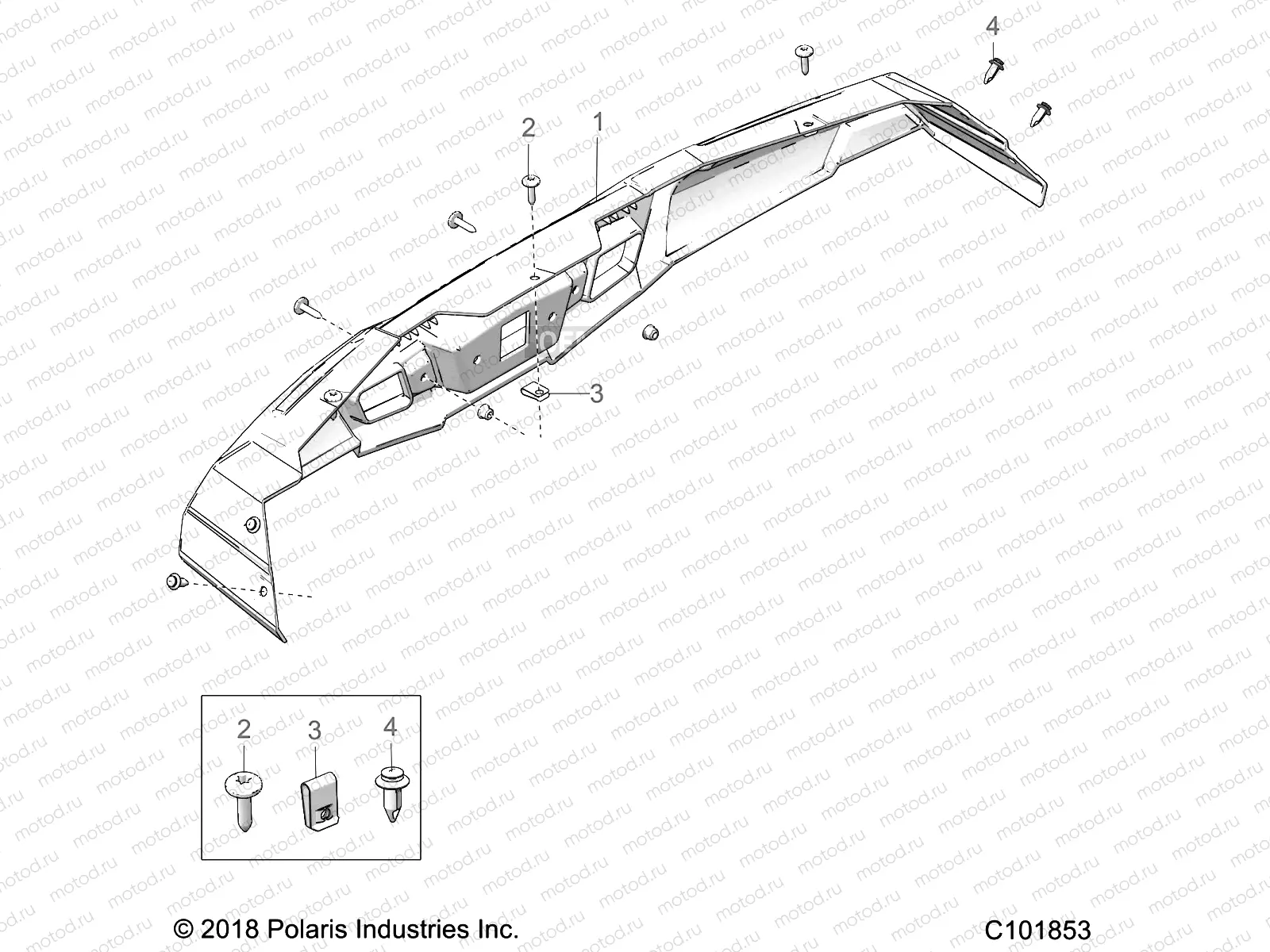 BODY | BODY, BUMPER, REAR - A19HAA15A7/B7 (C101853)