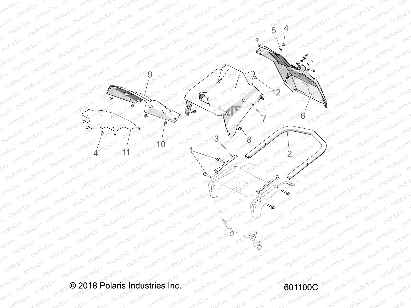 BODY | BODY, BUMPER, REAR and CLOSEOFF - S21DDL8RS (601100C)