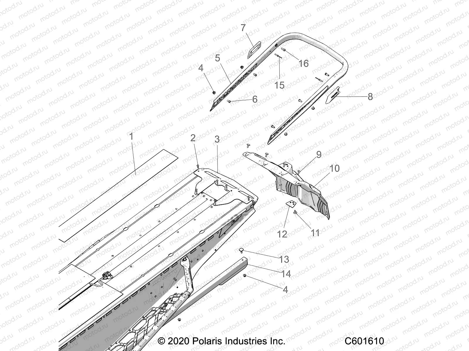 BODY | BODY, BUMPER, REAR - S21TLC8RS/8RE ALL OPTIONS (C601610)