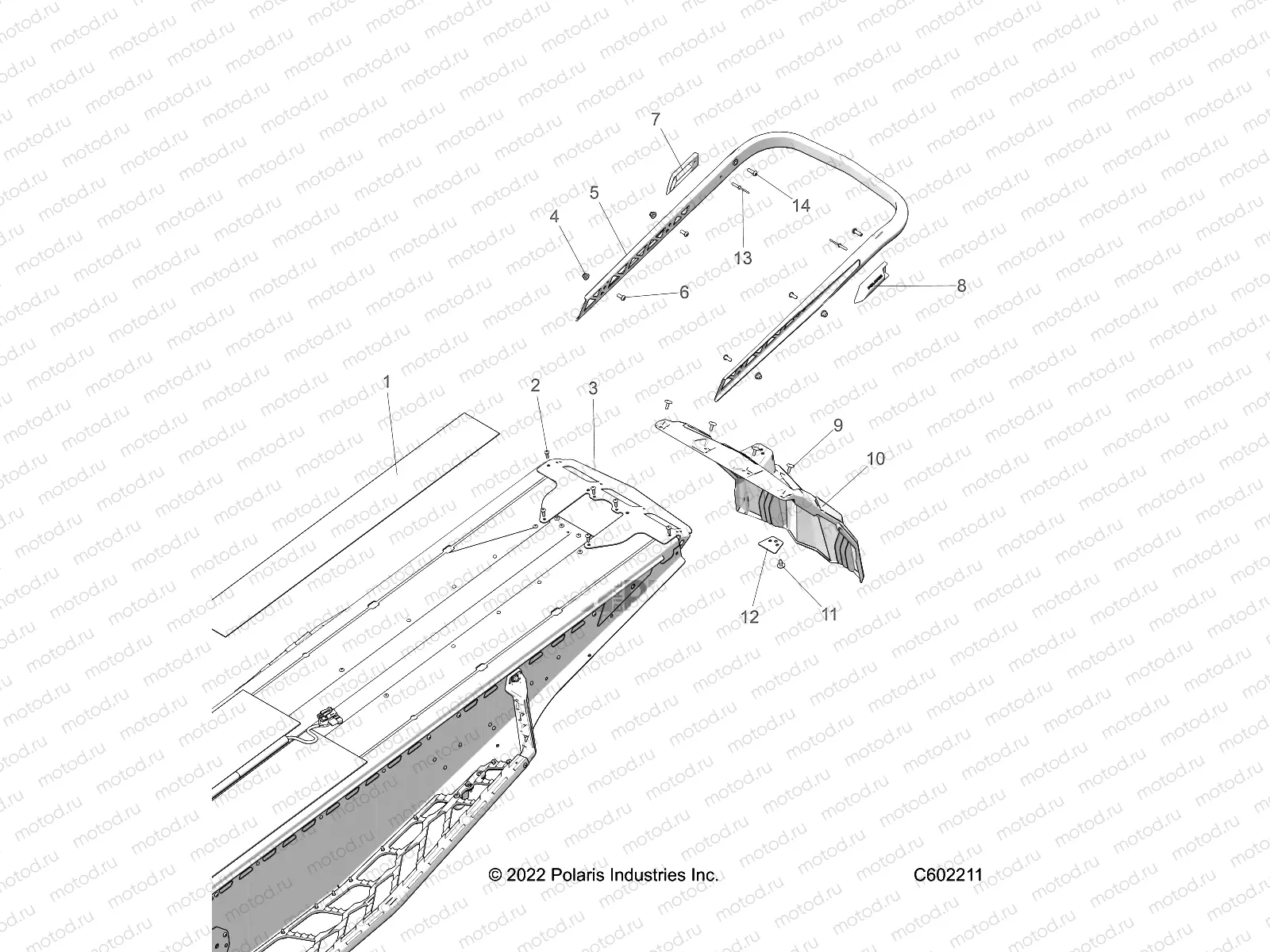 BODY | BODY, BUMPER, REAR - S23TDB6RSL (C602211)