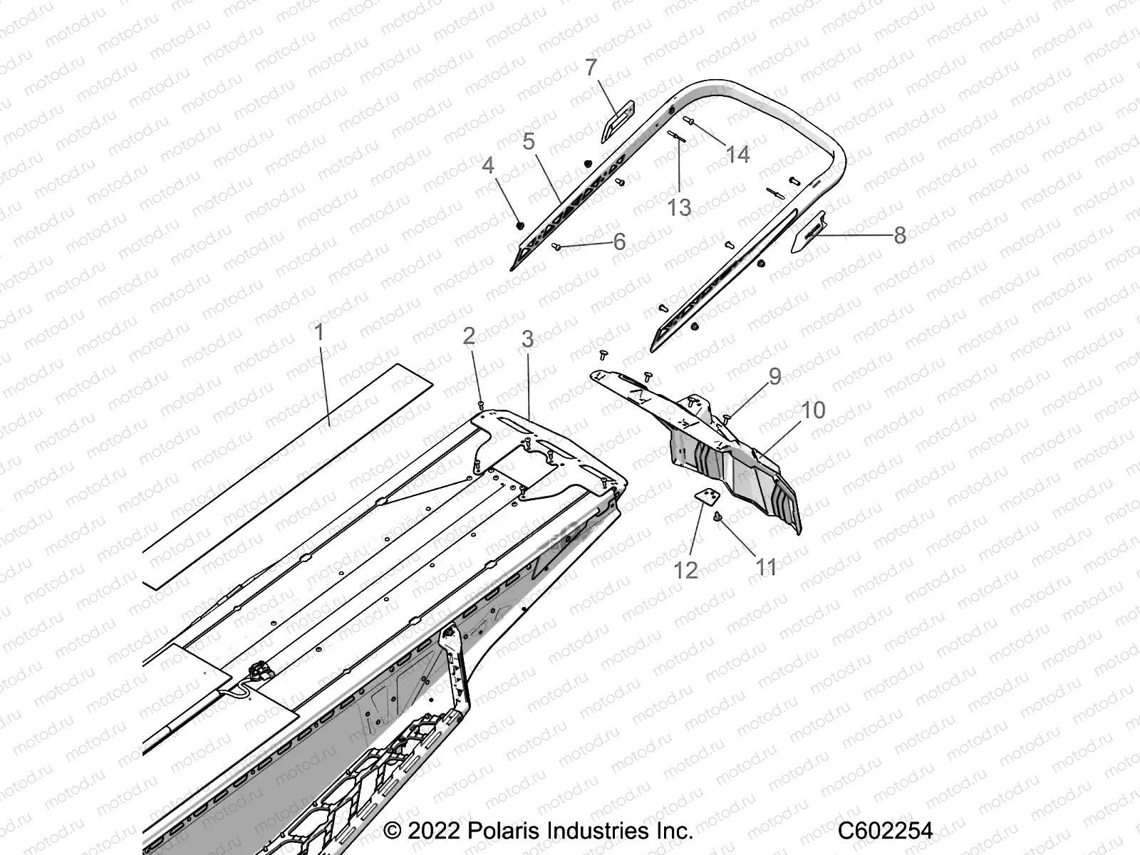 BODY | BODY, BUMPER, REAR - S23TKV8MS (C602254)